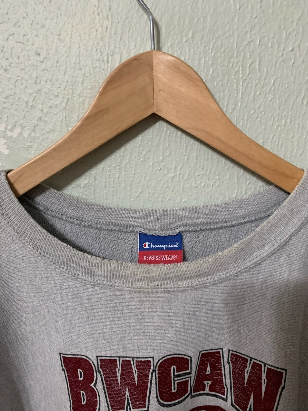 Champion × Vintage Vintage Crewneck Champion Arc Logo Reverse Weave Vintage Sweatshirt Size US XL / EU 56 / 4 - 1 Thumbnail