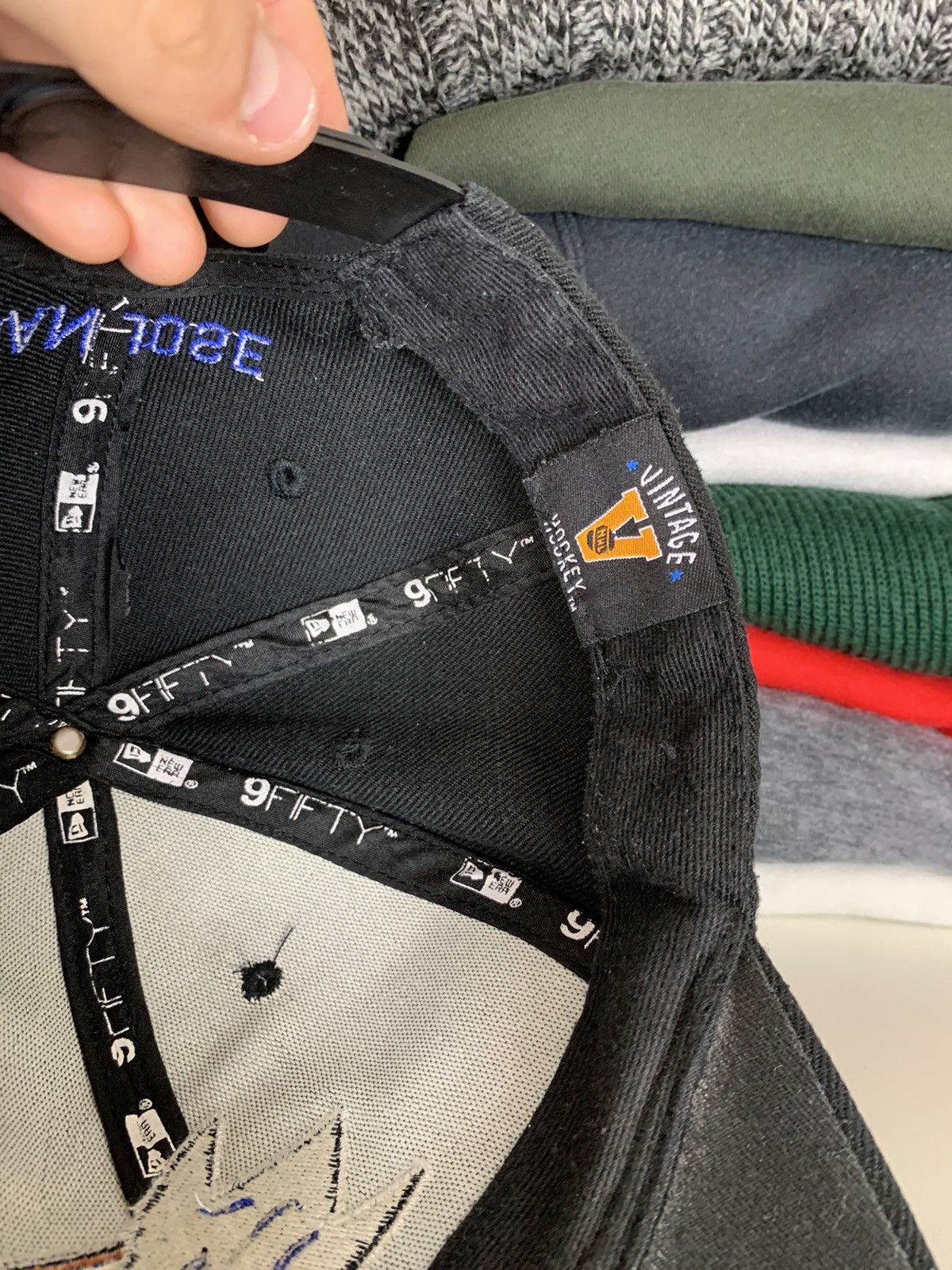 NHL × New Era New Era Sharks San Jose NHL Cap Hat Size ONE SIZE - 19 Thumbnail