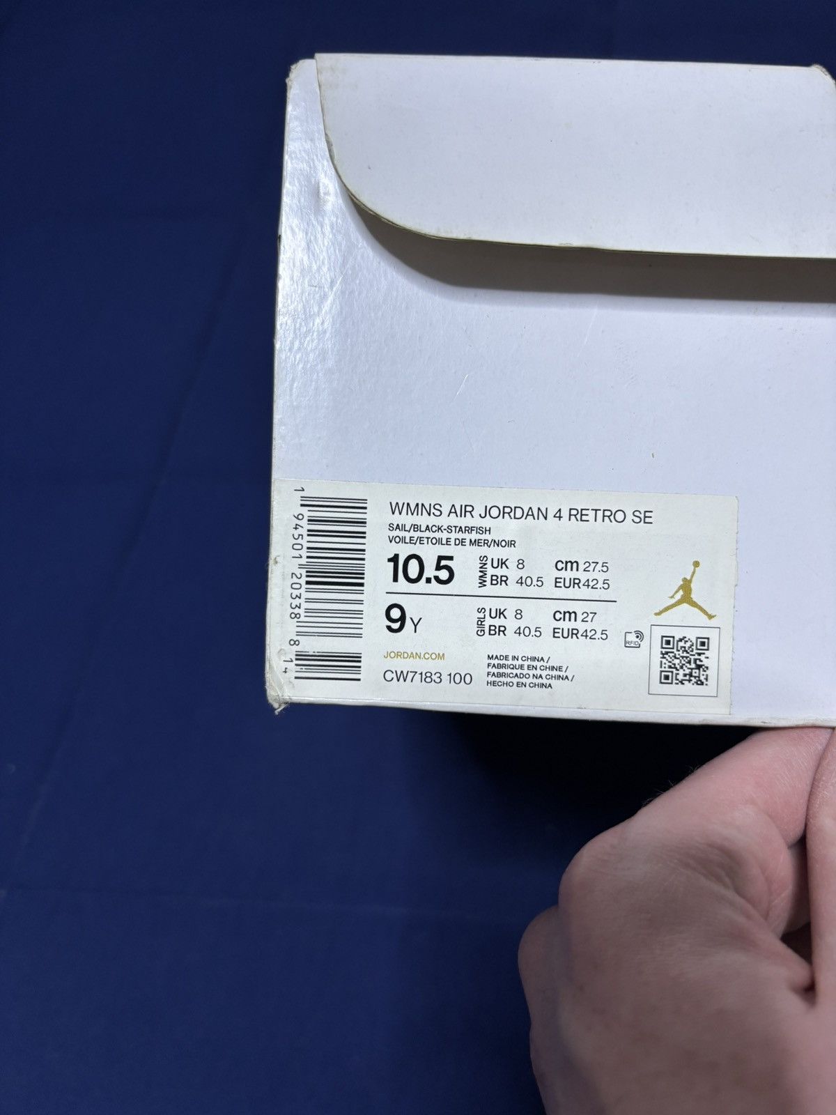 Jordan Brand Jordan 4 Retro Starfish 2021 Size 9M/10.5W Size US 9 / EU 42 - 9 Thumbnail