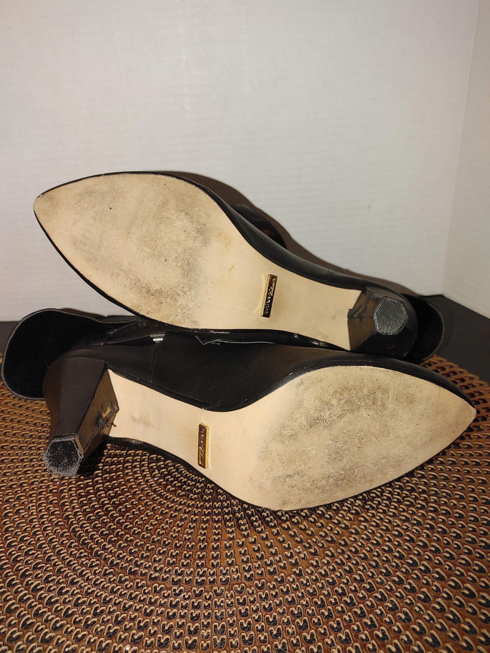 Designer Matiko Leather Booties Size 10 Size US 10 / IT 40 - 6 Thumbnail