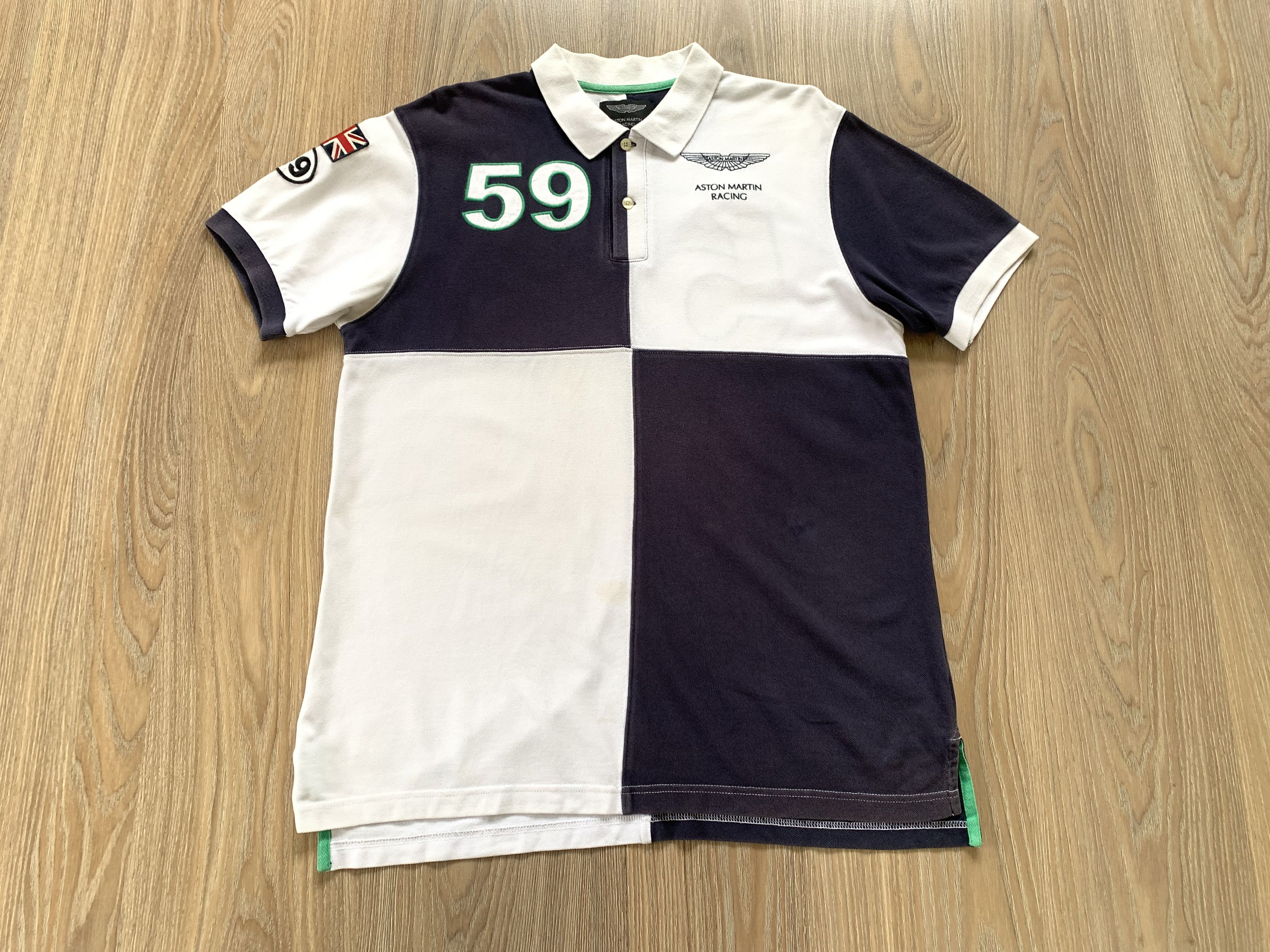 Hackett Vintage Hackett London Aston Martin Racing Team Polo Size US S / EU 44-46 / 1 - 2 Thumbnail