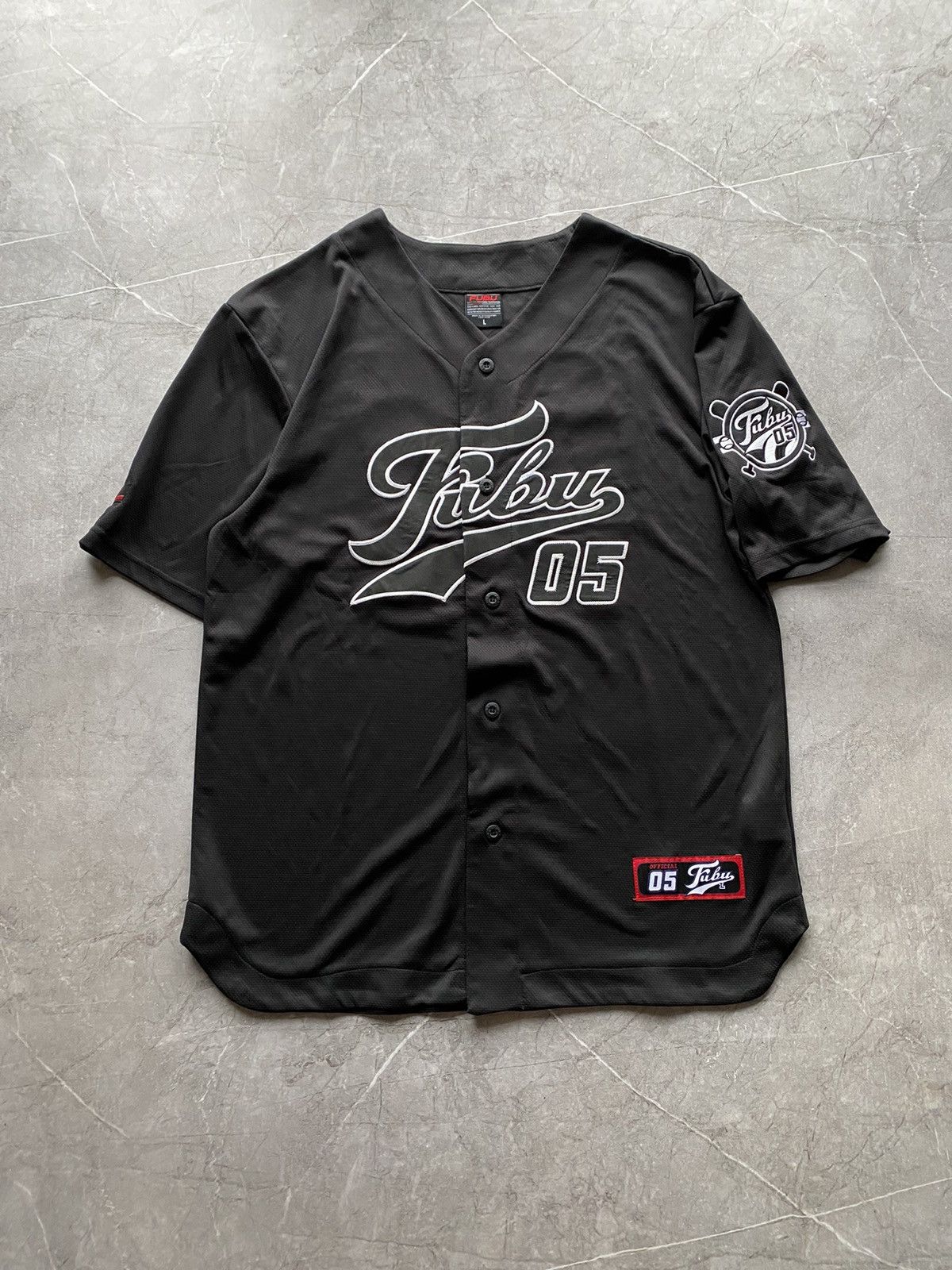 Fubu Vintage Y2K Fubu 05 Drill Rap Skate T-shirt Jersey Overshirt Size US L / EU 52-54 / 3 - 2 Thumbnail