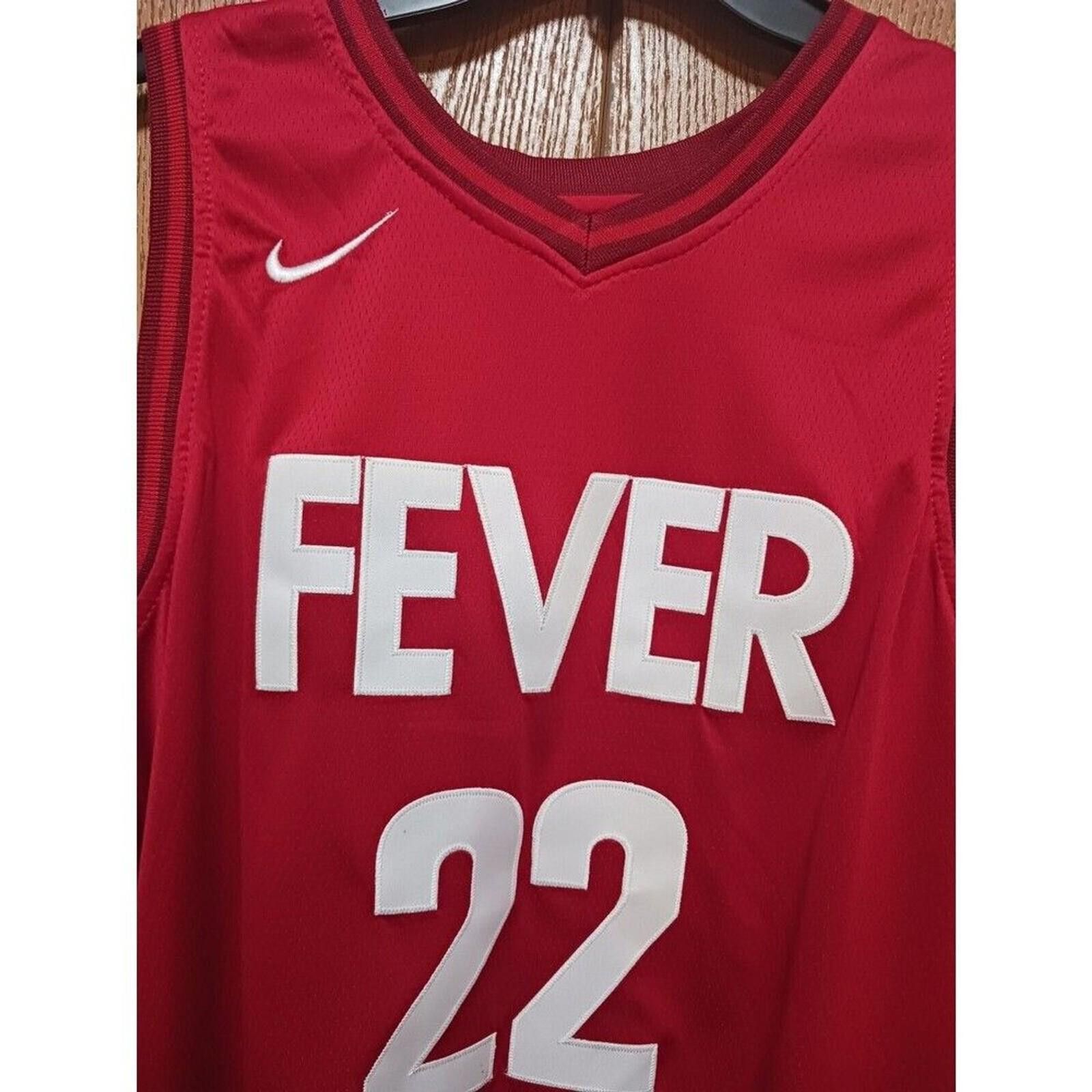 Nike Caitlin Clark (Nike)-(Fever)-(Jersey)-(Red)-(Size- 50)-$60 Size US L / EU 52-54 / 3 - 5 Thumbnail