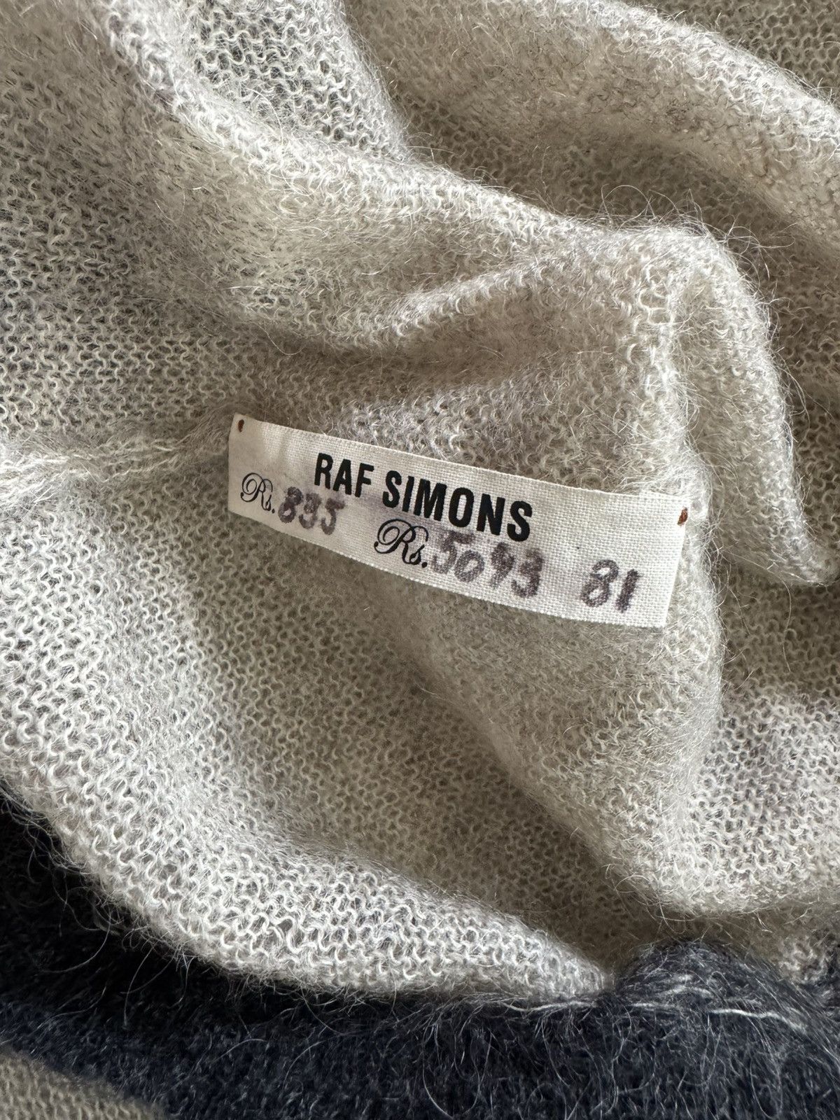 Raf Simons 08AW “Rothko knit” モヘアセーター Raf Simons 08AW “Rothko knit” モヘアセーター