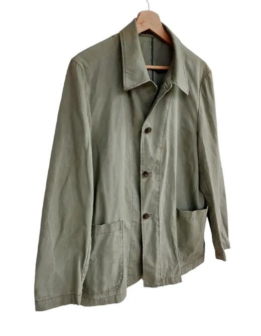 Yohji Yamamoto Vintage A.A.R Yohji Design Studio Chore Jacket Size US S / EU 44-46 / 1 - 8 Thumbnail