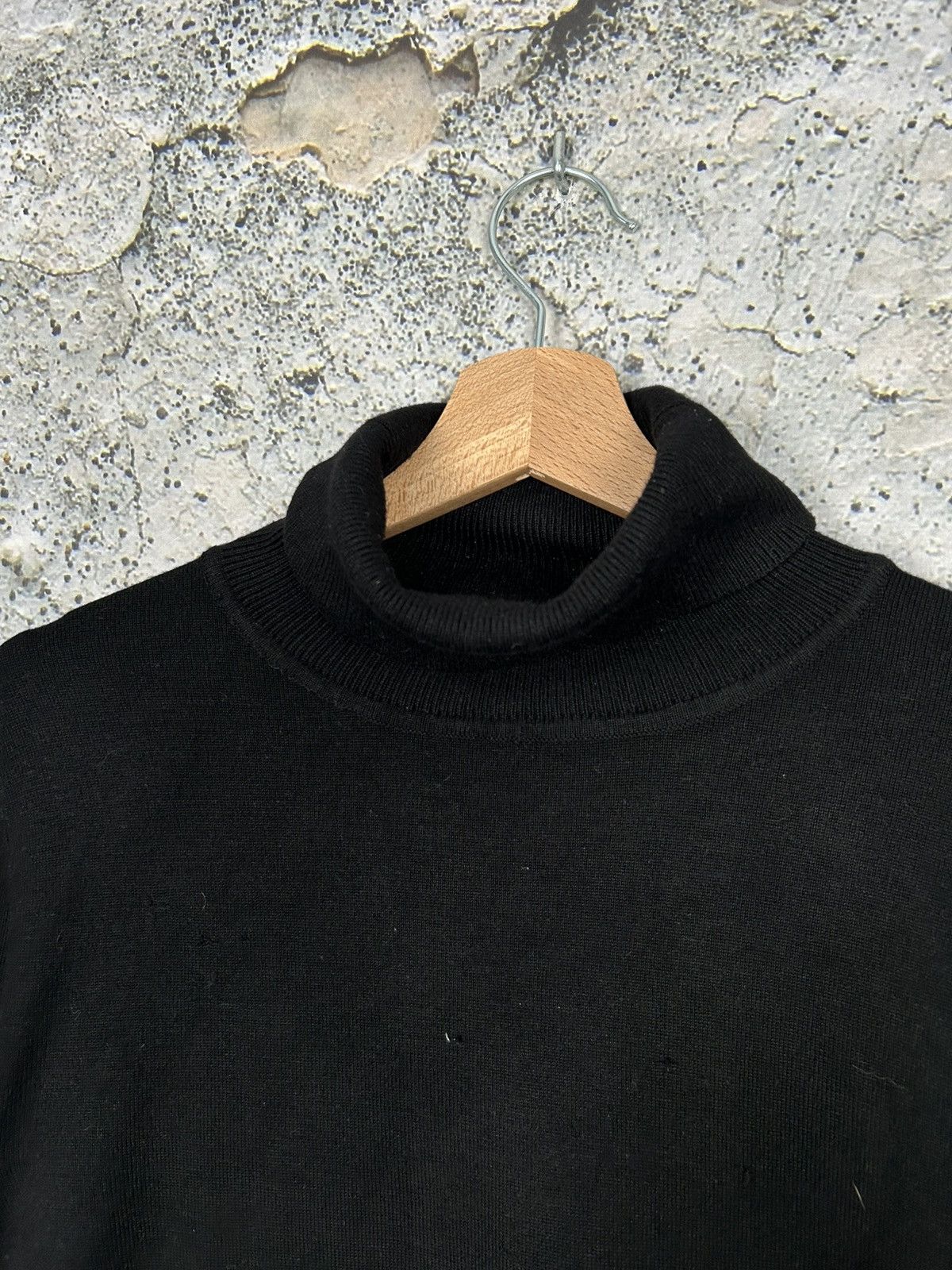 Vintage Vintage Black Turtleneck Sweater Basic Classic Size US M / EU 48-50 / 2 - 3 Thumbnail