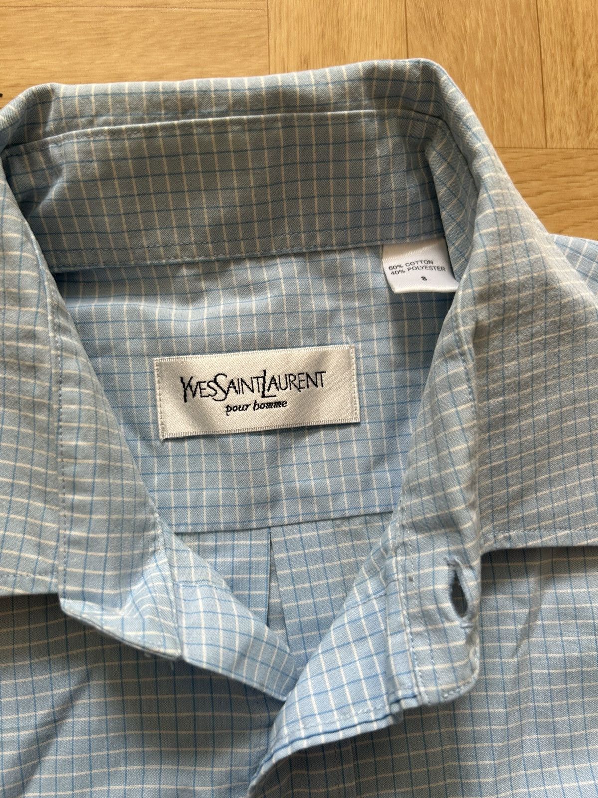 Yves Saint Laurent YSL YVES SAINT LAURENT VINTAGE SHORT SLEEVE SHIRT SIZE S Size US S / EU 44-46 / 1 - 5 Thumbnail