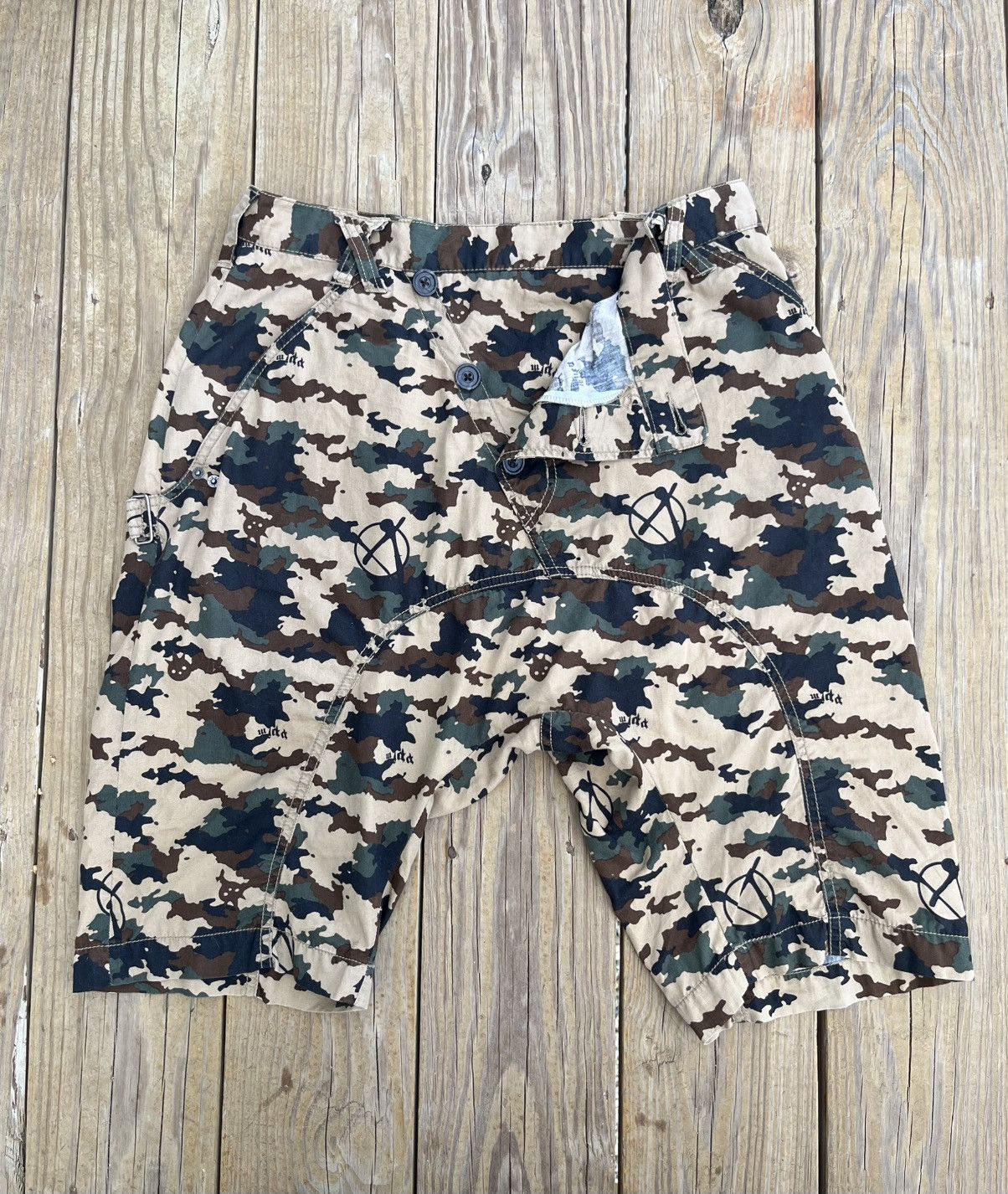 PPFM PPFM anarchy camo shorts 🪖 Size US 31 - 4 Thumbnail