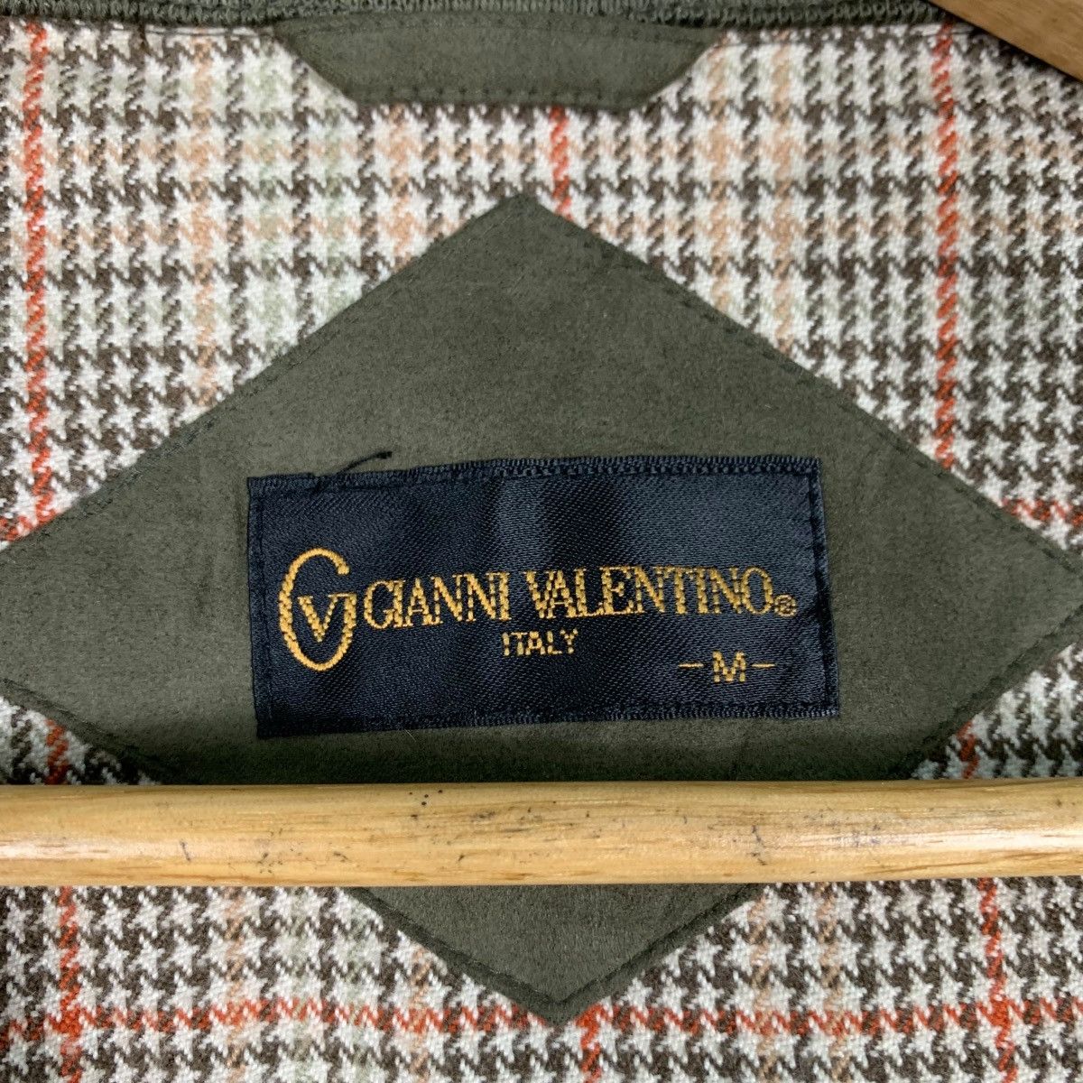 Gianni Valentino GIANNI VALENTINO Olive Green Casual Jacket #1141-C52 Size US M / EU 48-50 / 2 - 15 Thumbnail