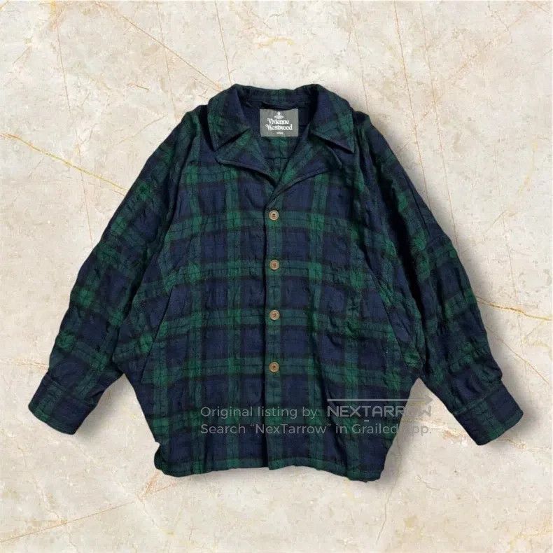 Vivienne Westwood Vivienne Westwood Transformable design tartan jacket Size L / US 10 / IT 46 - 1 Thumbnail