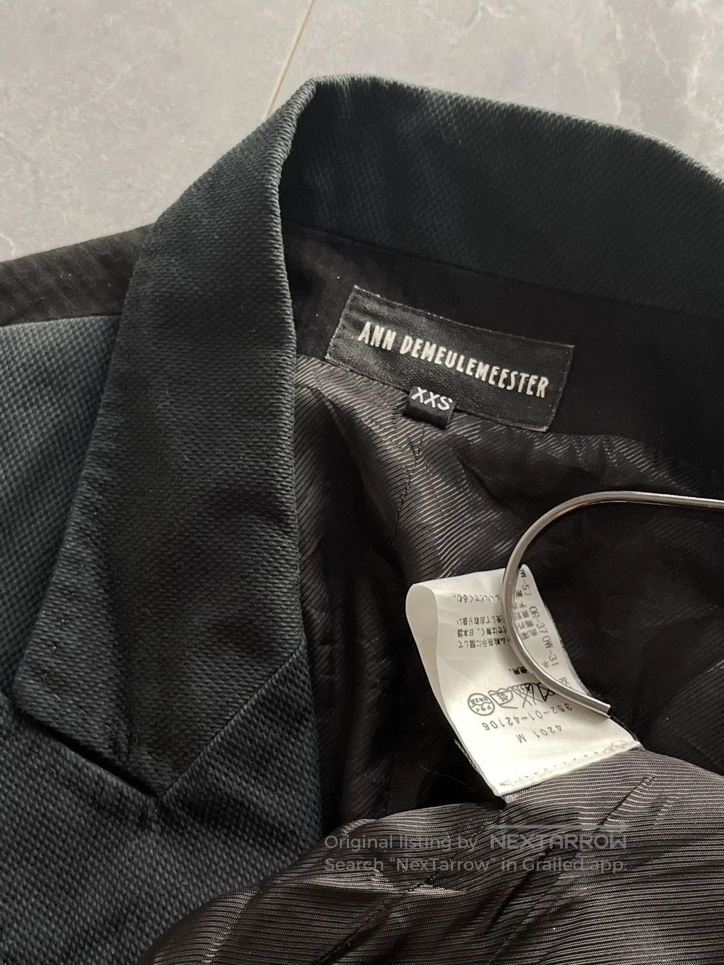 Ann Demeulemeester Ann Demeulemeester Double. Size XXS / US 00 / IT 34 - 5 Thumbnail