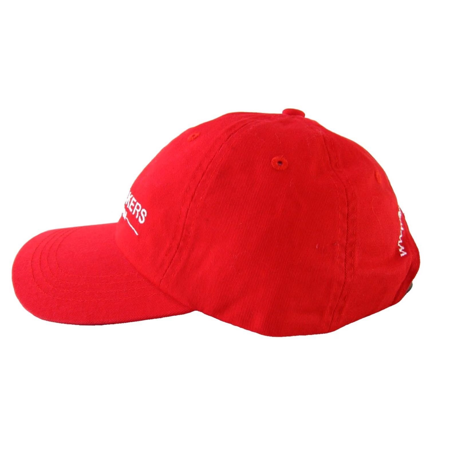 Vintage ENGEL & VOLKERS Red Baseball Cap Hat Leather Strap School Equestrian Polo Mens Size US M / EU 48-50 / 2 - 6 Thumbnail