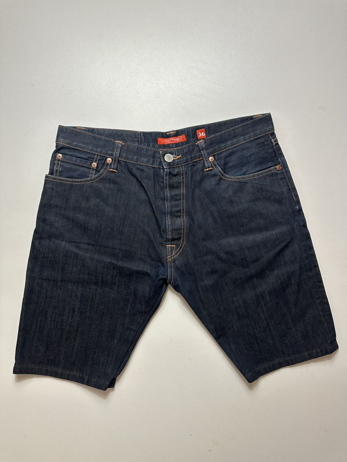 Ed Hardy Vintage Ed Hardy Jorts Size US 36 / EU 52 - 5 Thumbnail