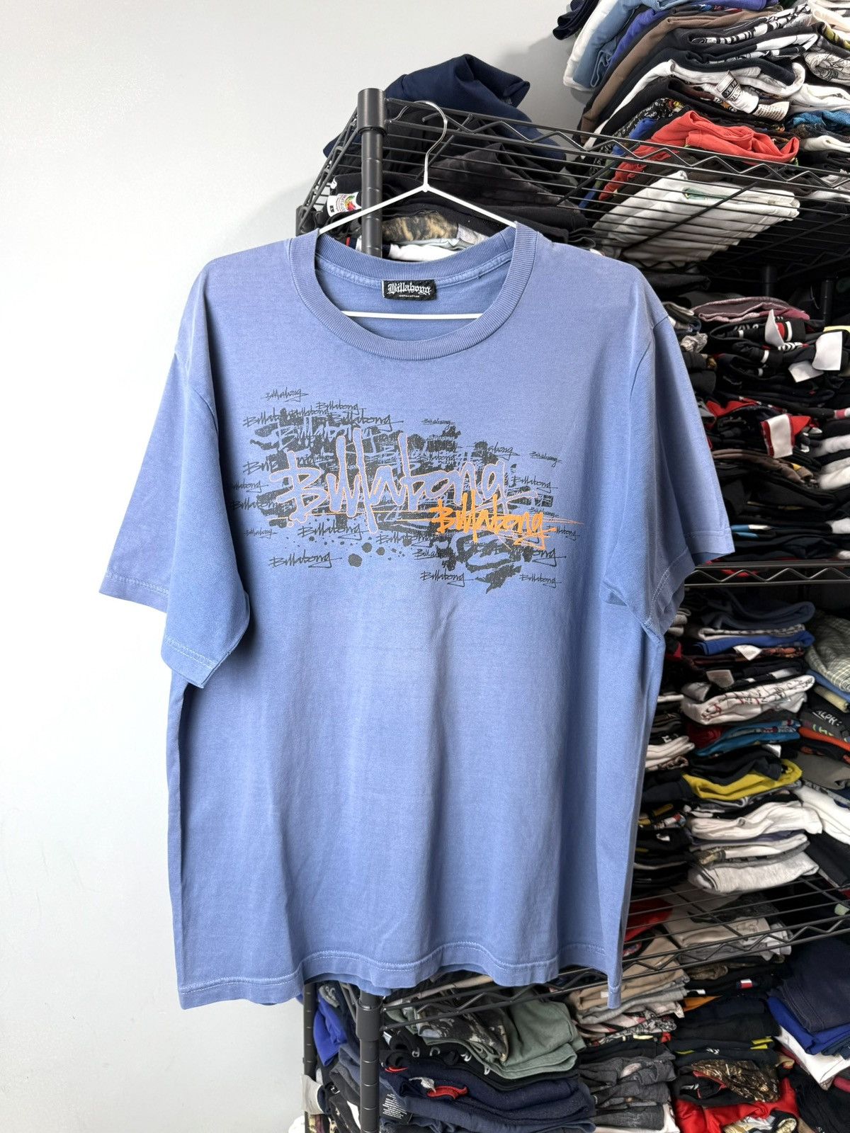 Billabong 00’s Vintage Billabong T Shirt Surf Style Quiksilver Mambo Size US L / EU 52-54 / 3 - 1 Thumbnail