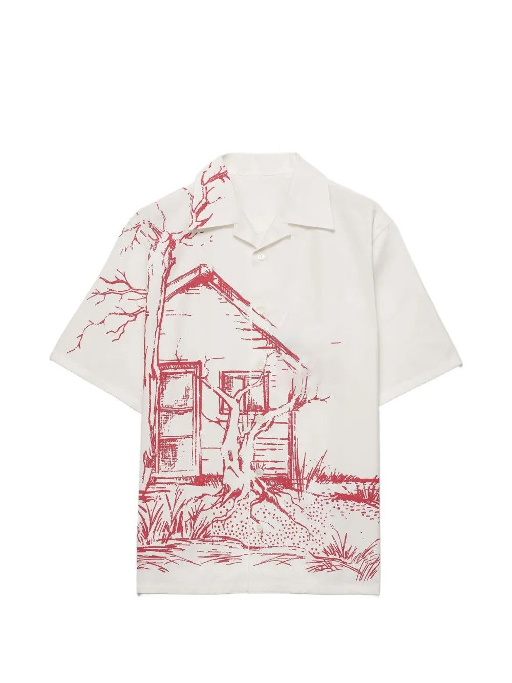 Other Printed Bowling Shirt – Retro Casual Graphic Button-Up Size US S / EU 44-46 / 1 - 3 Thumbnail