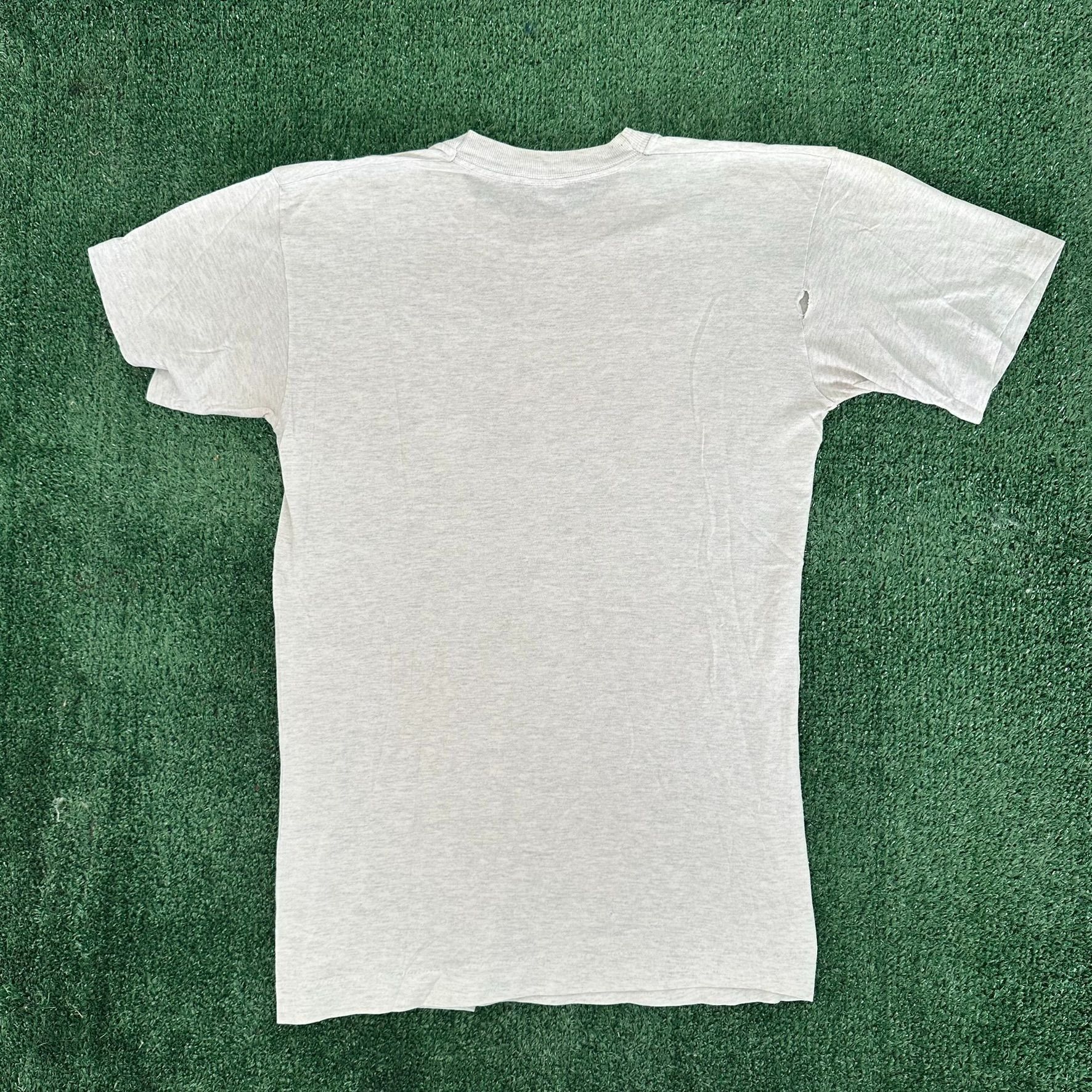 Vintage Vintage 80s Oxford University T-Shirt Gray Screen Stars Tee Size US S / EU 44-46 / 1 - 5 Thumbnail