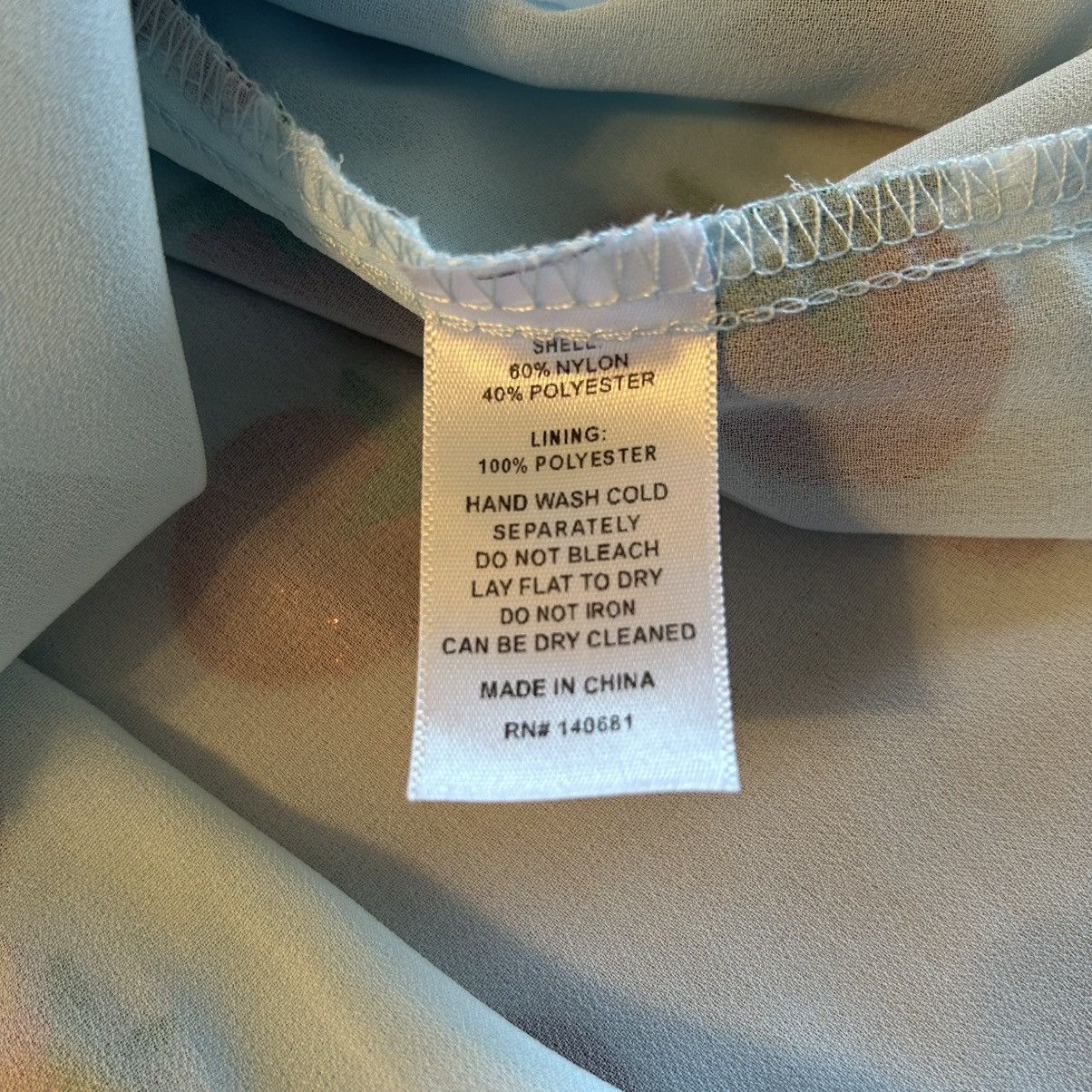 Other Smak Parlour light blue sheer mesh overlay strawberries S Size S / US 4 / IT 40 - 8 Thumbnail
