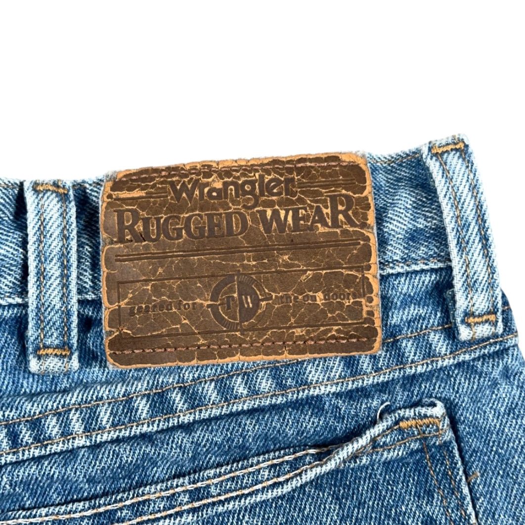 Wrangler VINTAGE Wrangler Jeans Mens 34x30 Blue Rugged Wear Outdoor Cowboy Workwear Y2K Wrangler Rugged Wear Jeans Mens 34 30 Blue Denim 5-Pocket Western Size US 34 / EU 50 - 7 Thumbnail