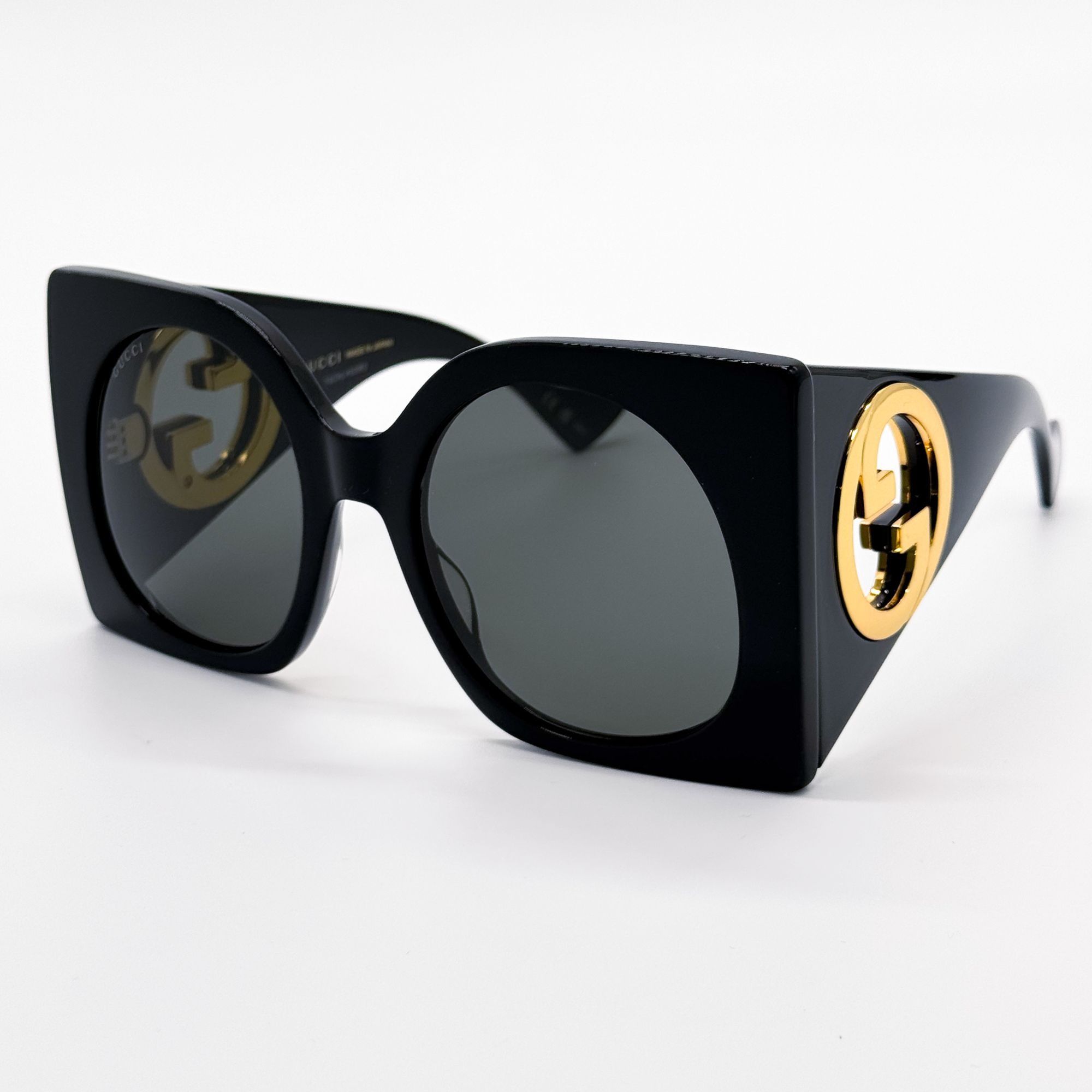 Gucci NEW GUCCI GG1254S 001 SUNGLASSES WOMEN BLACK EYEWEAR Size ONE SIZE - 4 Thumbnail