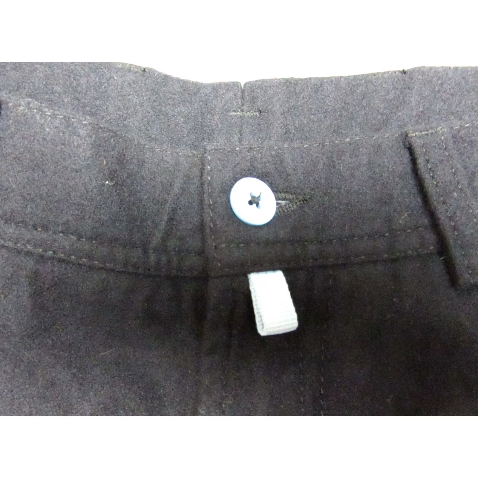 Angelo Nardelli Angelo Nardelli Pants Mens Black 50 Hydro Tweed Business Straight Leg Pockets - & Party Style Size US 32 / EU 48 - 6 Thumbnail