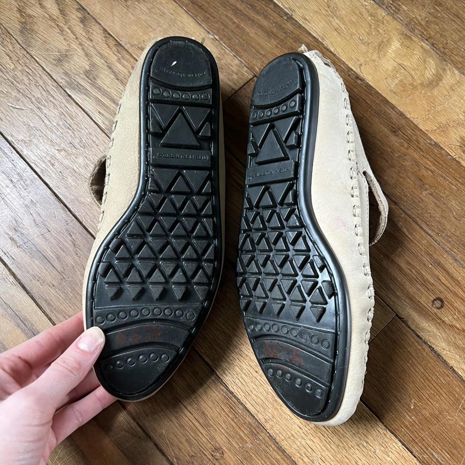 Hush Puppies Boho leather moccasins with turquoise detail Size US 6 / IT 36 - 6 Thumbnail