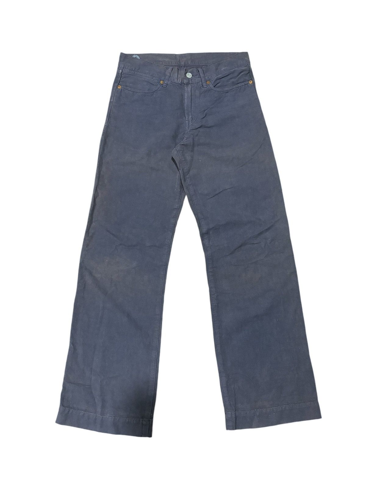 45rpm Vintage 45rpm Indigo Wide Leg Japanese Denim Jeans Size US 30 / EU 46 - 2 Thumbnail