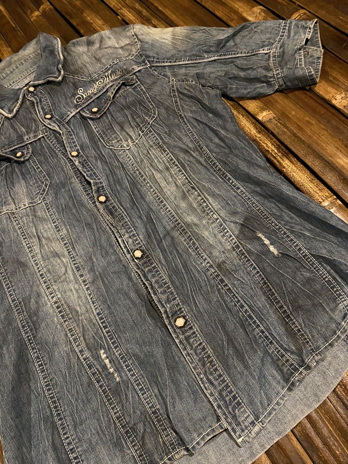 In The Attic IN THE ATTIC DENIM JACKET Size US M / EU 48-50 / 2 - 5 Thumbnail