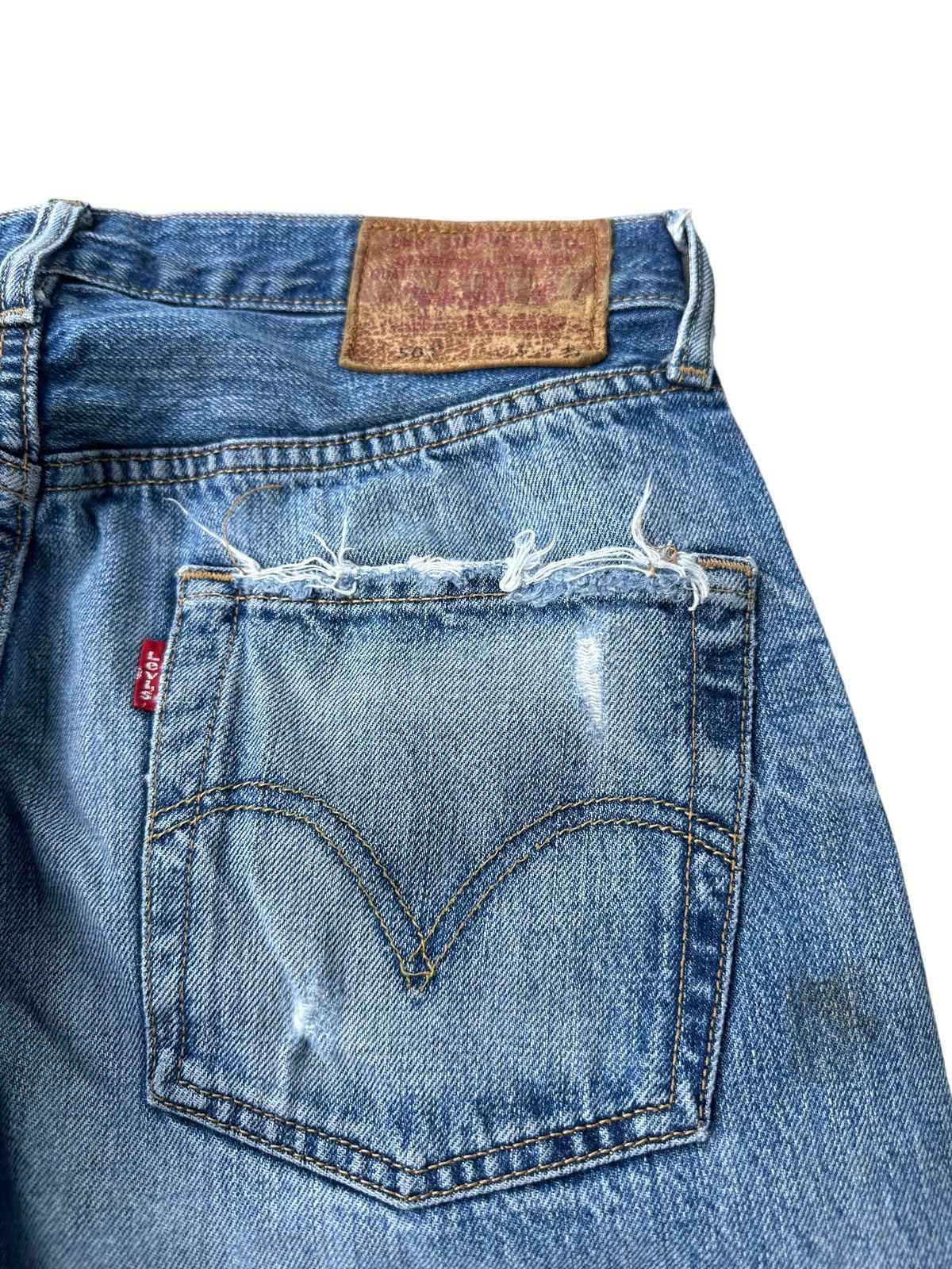 Levi's Vintage Levi’s distressed style denim jeans Size US 30 / EU 46 - 10 Thumbnail