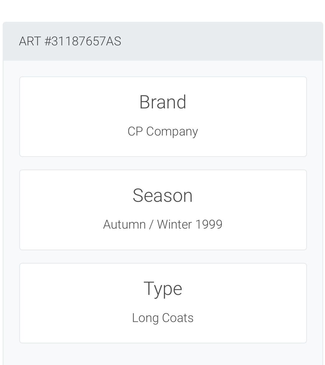 C.P. Company ☀️CP COMPANY AW1999 LONG COAT JACKET Size US M / EU 48-50 / 2 - 14 Thumbnail