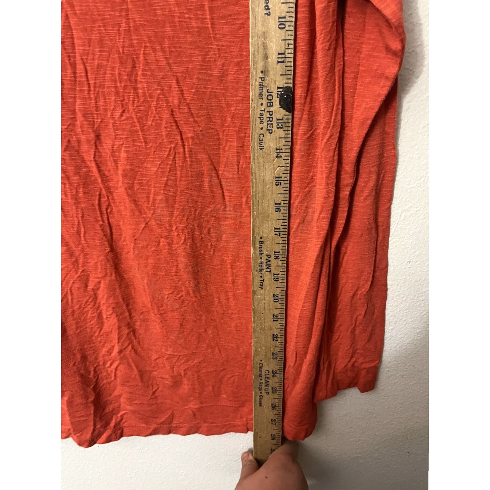 Vintage DOLAN Los Angeles Orange Sheer Long Sleeve T-Shirt Women Small Fall Angel Size S / US 4 / IT 40 - 4 Thumbnail