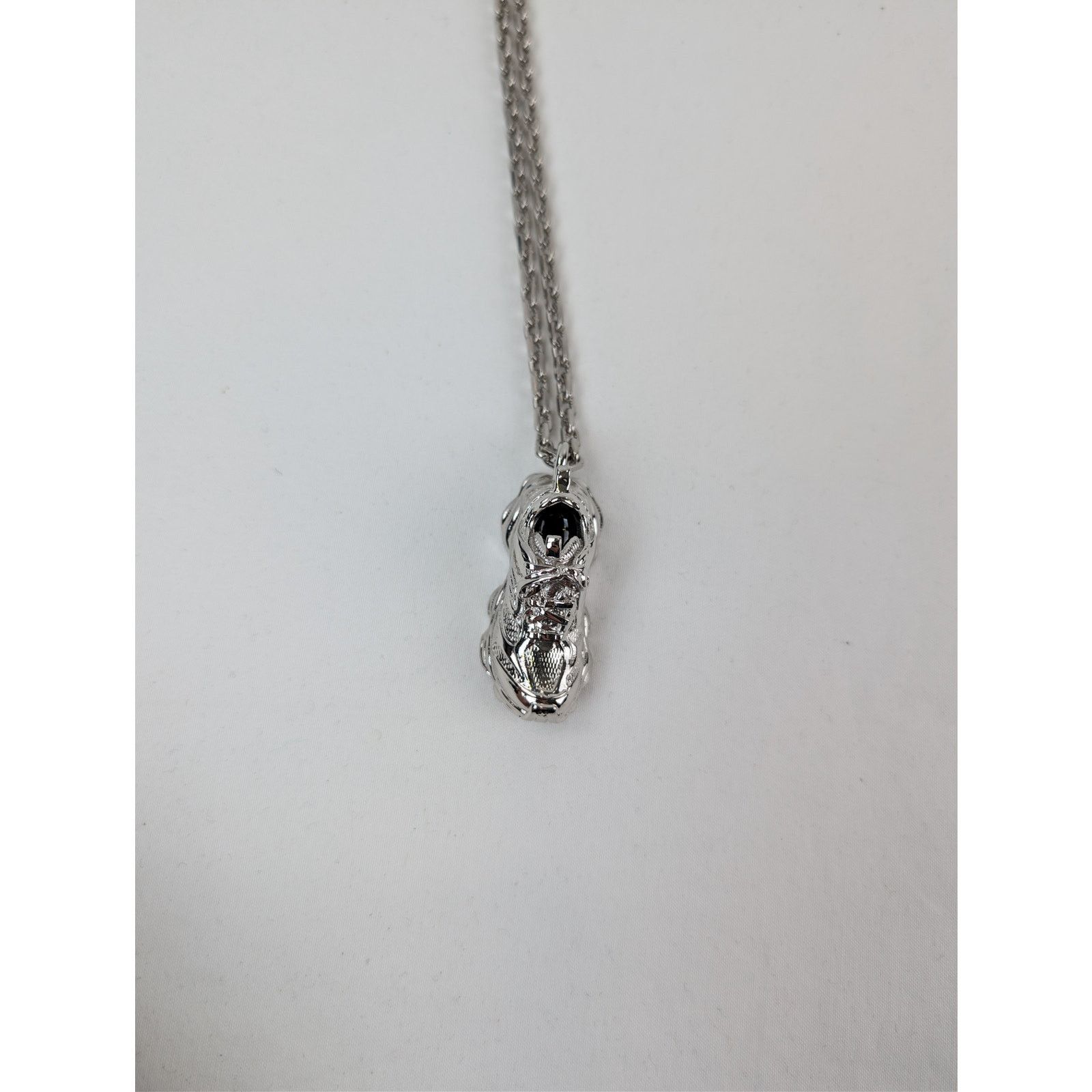 Balenciaga o1rshd1 Q:2 / Size: OS / Shoe Keychain in Silver-Tone Brass Size ONE SIZE - 8 Thumbnail
