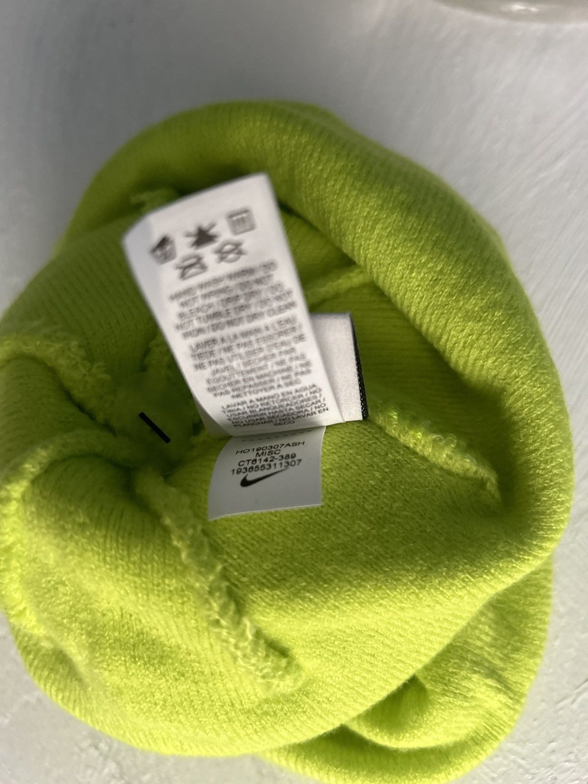 Nike × Nordstrom Nike Olivia Kim beanie nikelab yellow Size ONE SIZE - 2 Thumbnail