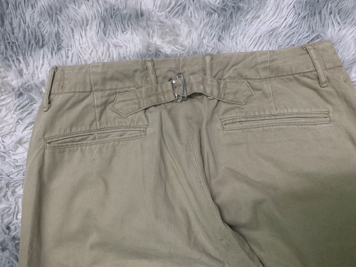 Kapital 90s KAPITAL BUCKLE BACK CHINO PANT RARE DESIGN Size US 30 / EU 46 - 14 Thumbnail