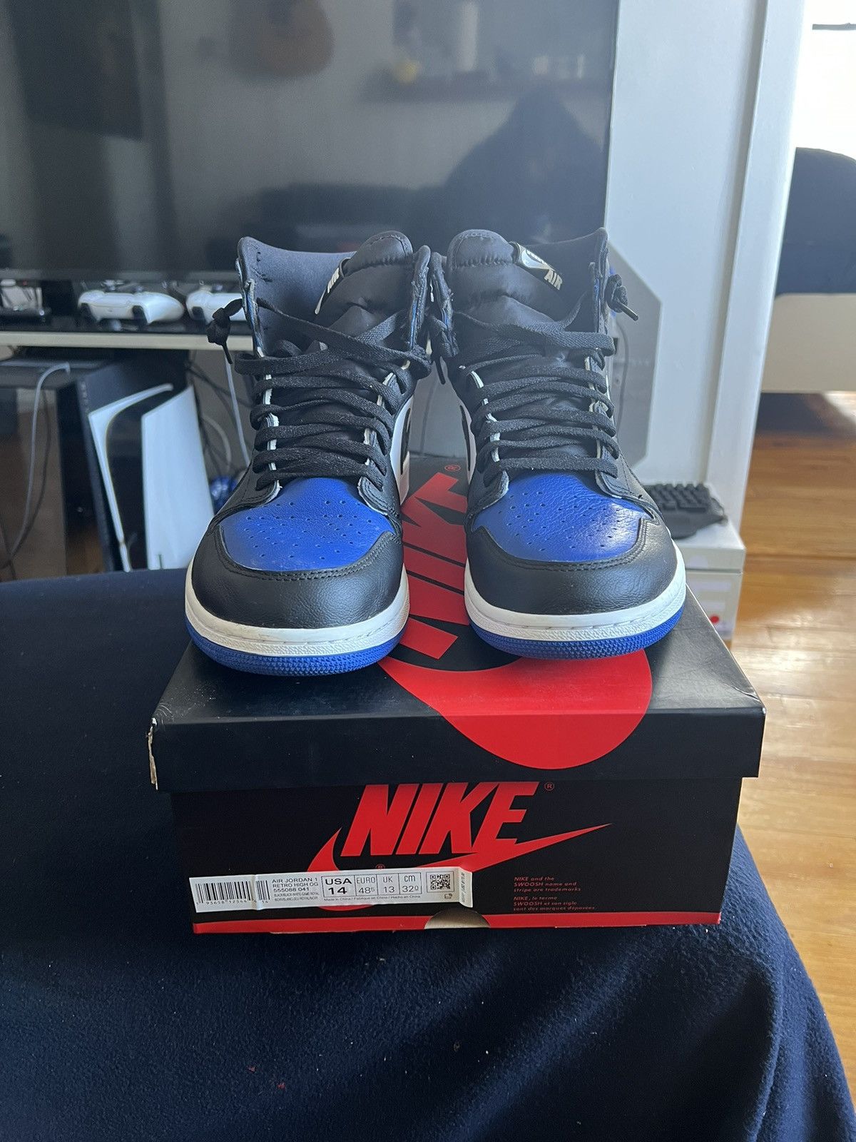 2020 Air Jordan Retro High OG 'Royal Toe' NDS