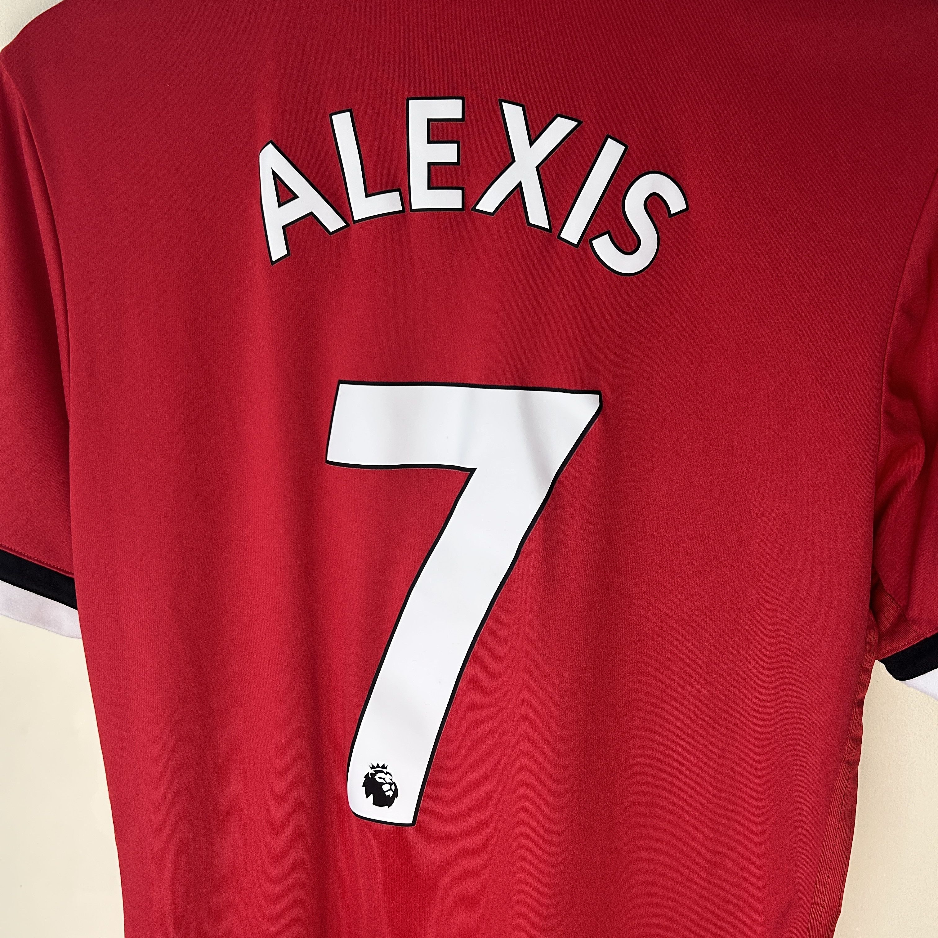 Adidas Manchester United Nike 2017-18 Home #7 Alexis Soccer Jersey Size US M / EU 48-50 / 2 - 4 Thumbnail