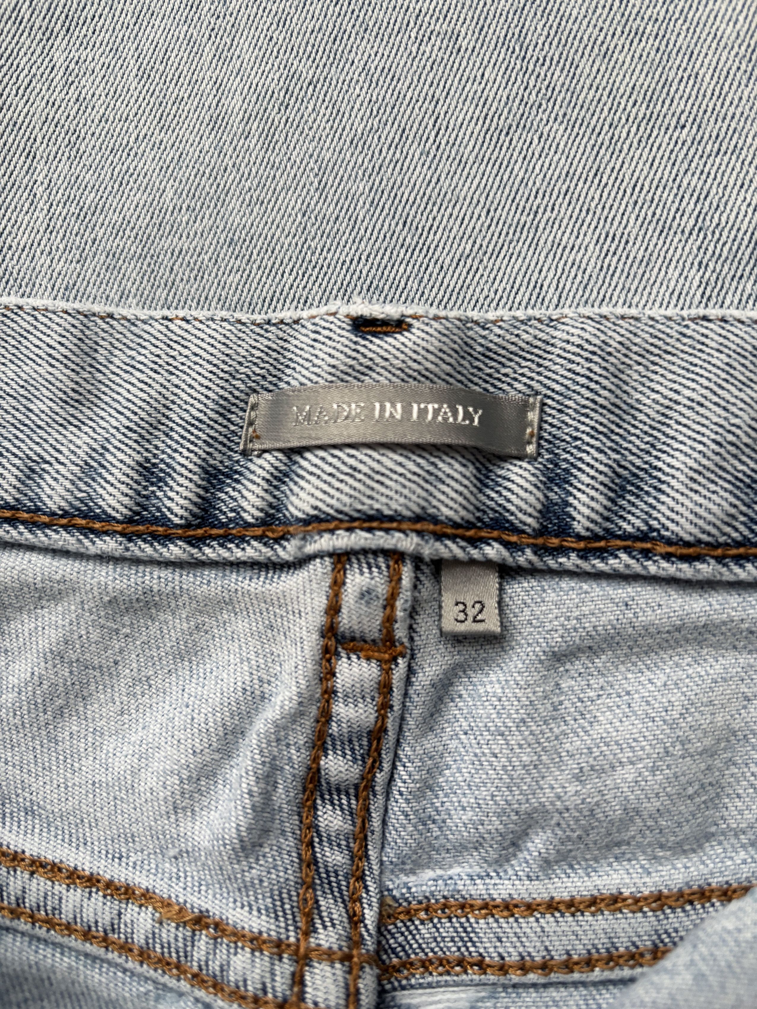 Dior ⚡️QUICK SALE⚡️Dior by Kim Jones Distressed Blue Jeans Size US 32 / EU 48 - 11 Thumbnail