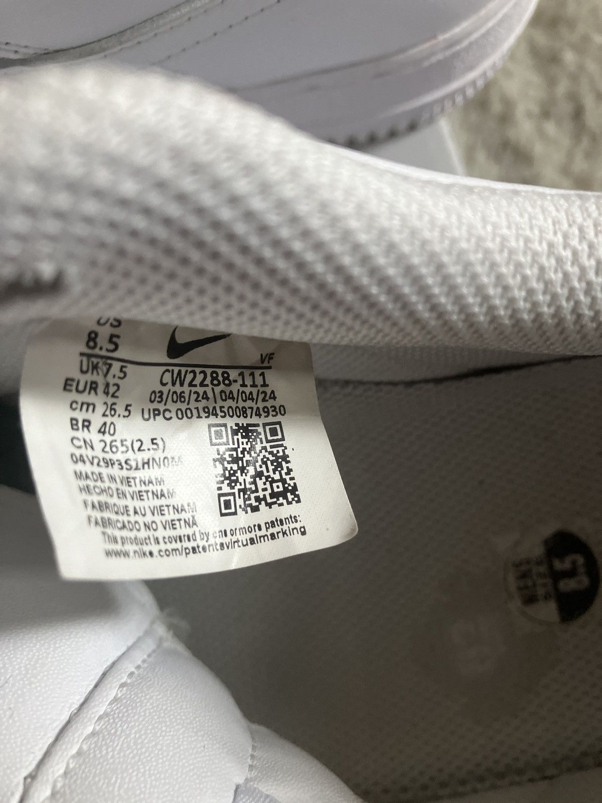 Nike Air forces ones Size US 8.5 / EU 41-42 - 5 Thumbnail