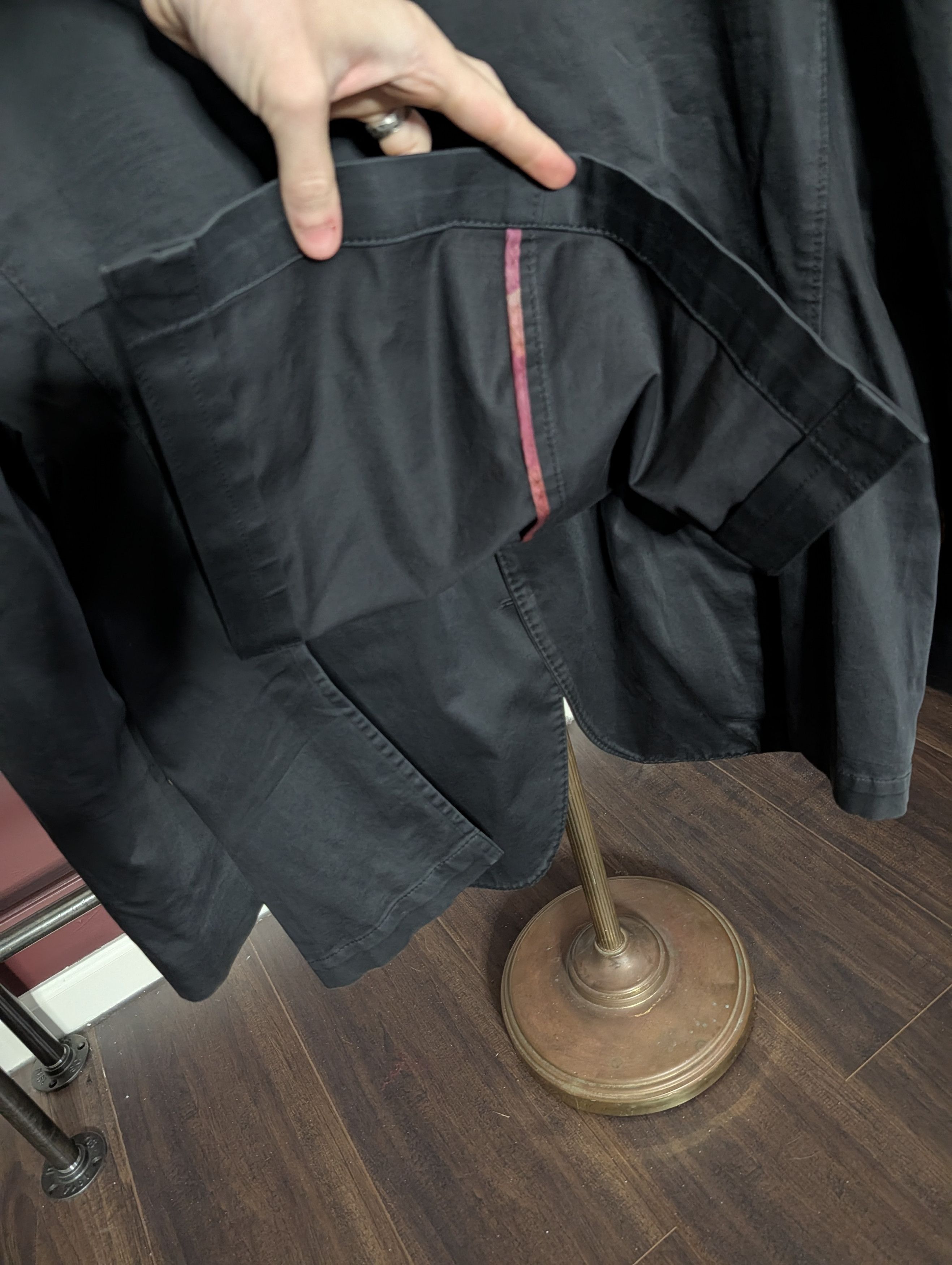 Other KROON Black corduroy trim floral lined stacked pocket jkt Size 42R - 10 Thumbnail