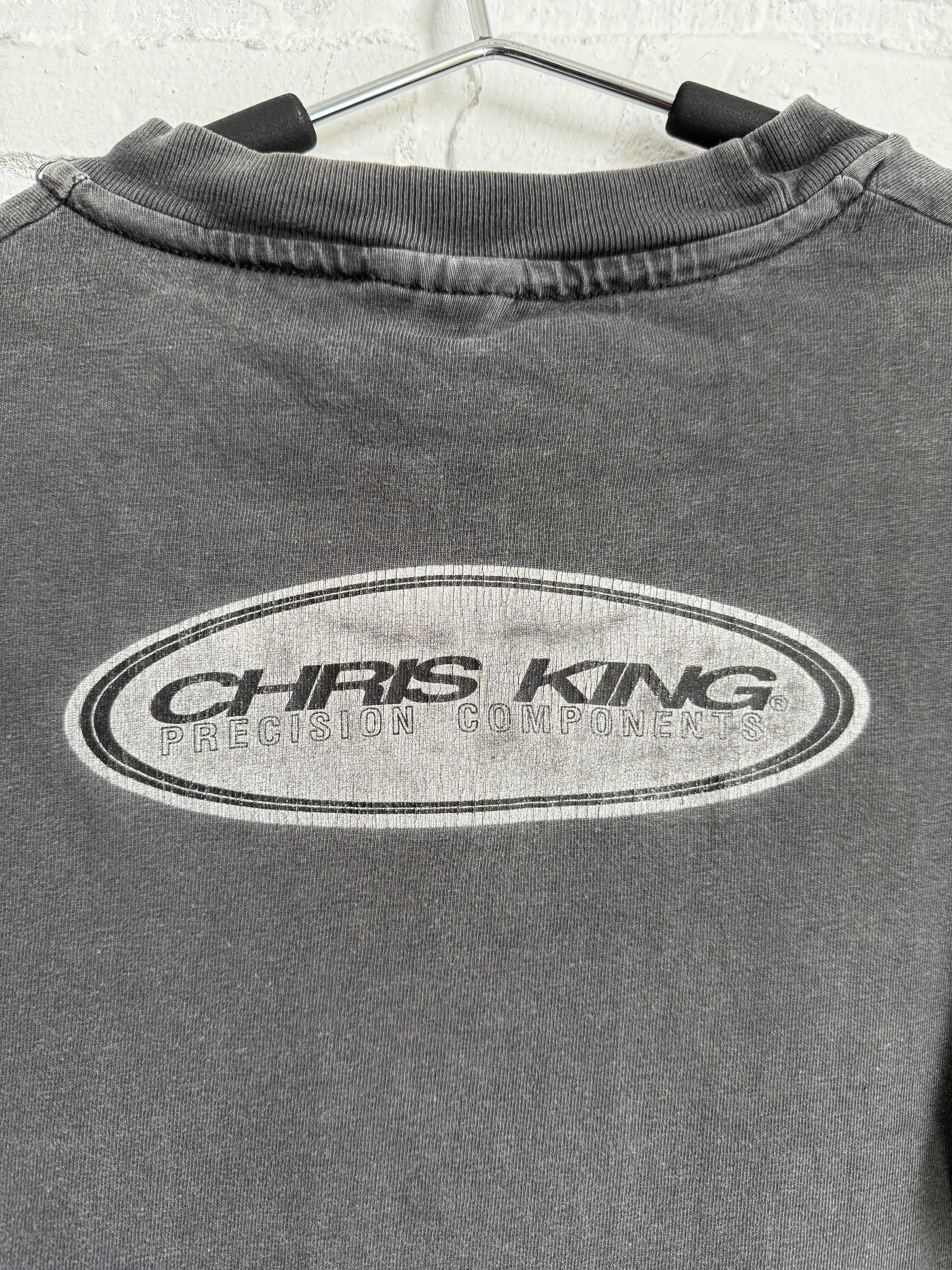 Powell Peralta RARE Vintage 90s Chris King precision components t-shirt Size US M / EU 48-50 / 2 - 8 Thumbnail