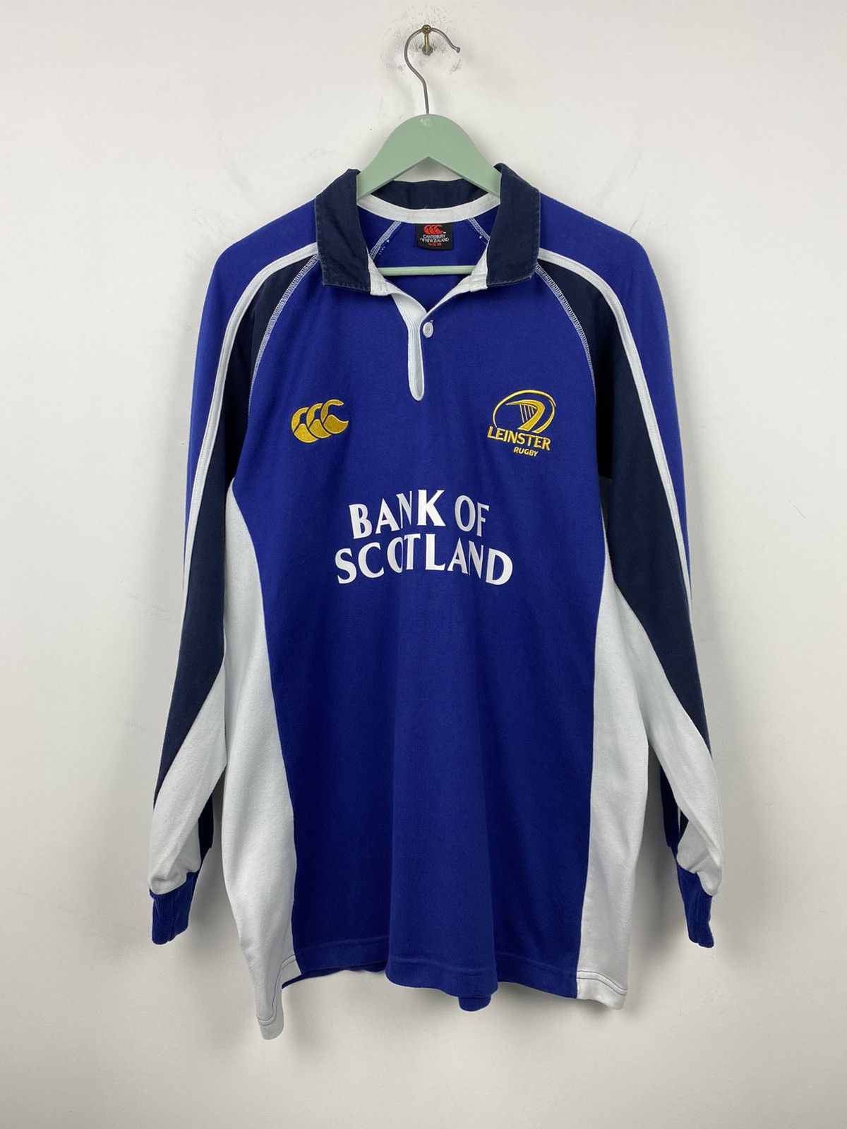 image of Canterbury Of New Zealand x England Rugby League Leinster 2005 2006 Rugby Union Shirt Jersey Barbar