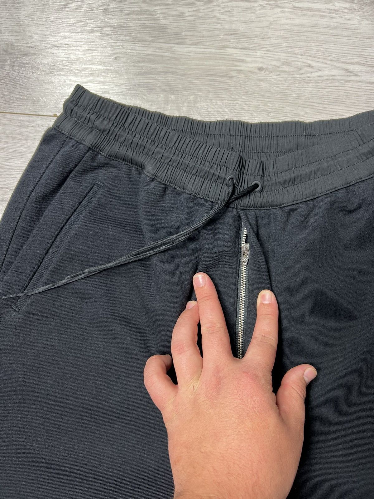 Adidas × Y's Yohji Yamamoto Adidas Y-3 Classic Terry Cropped Sweat Pants Size US 30 / EU 46 - 11 Thumbnail
