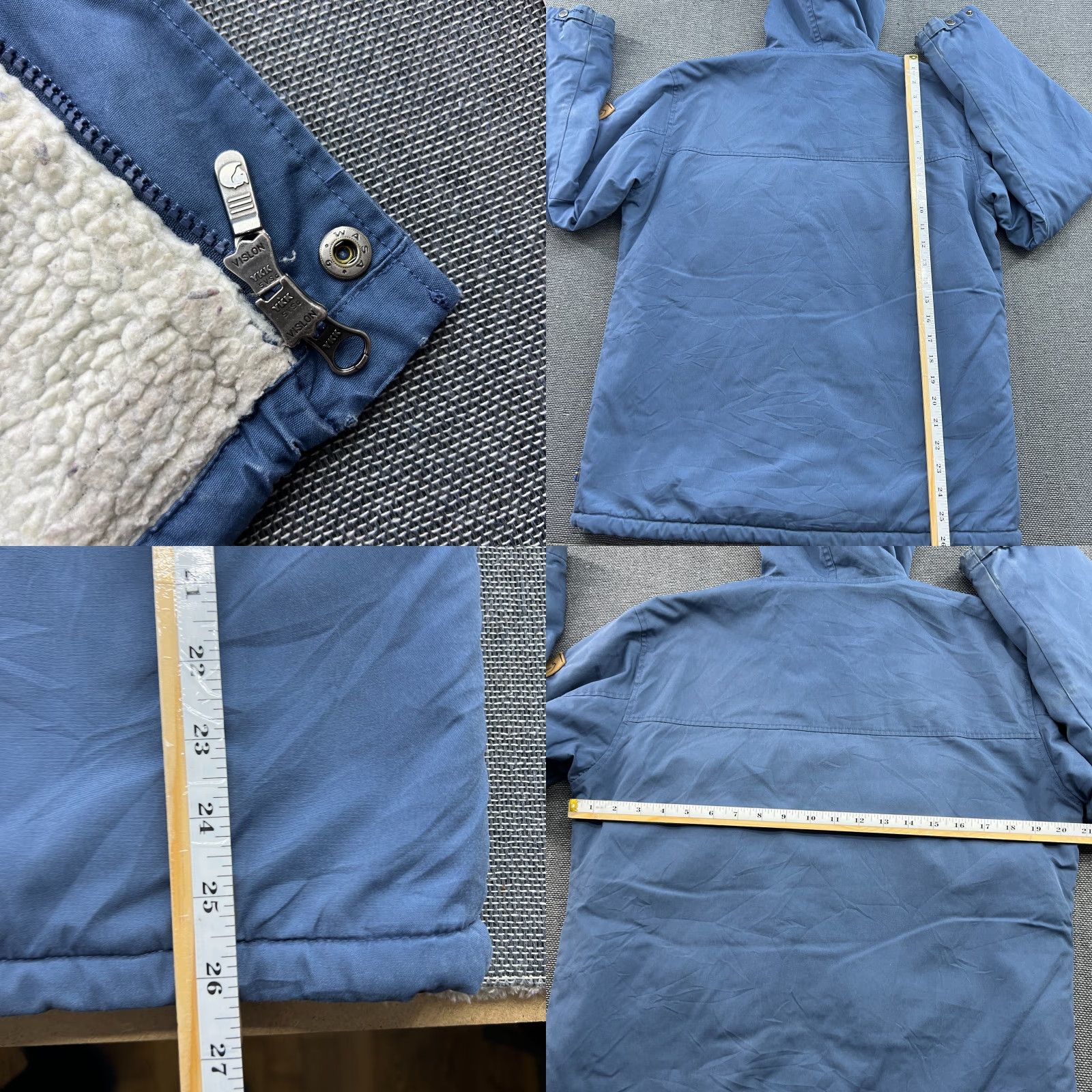 Vintage VINTAGE? No. Fjällräven Greenland Winter Jacket G-1000 Womens XS Blue Hooded 82213 Size XS / US 0-2 / IT 36-38 - 9 Thumbnail