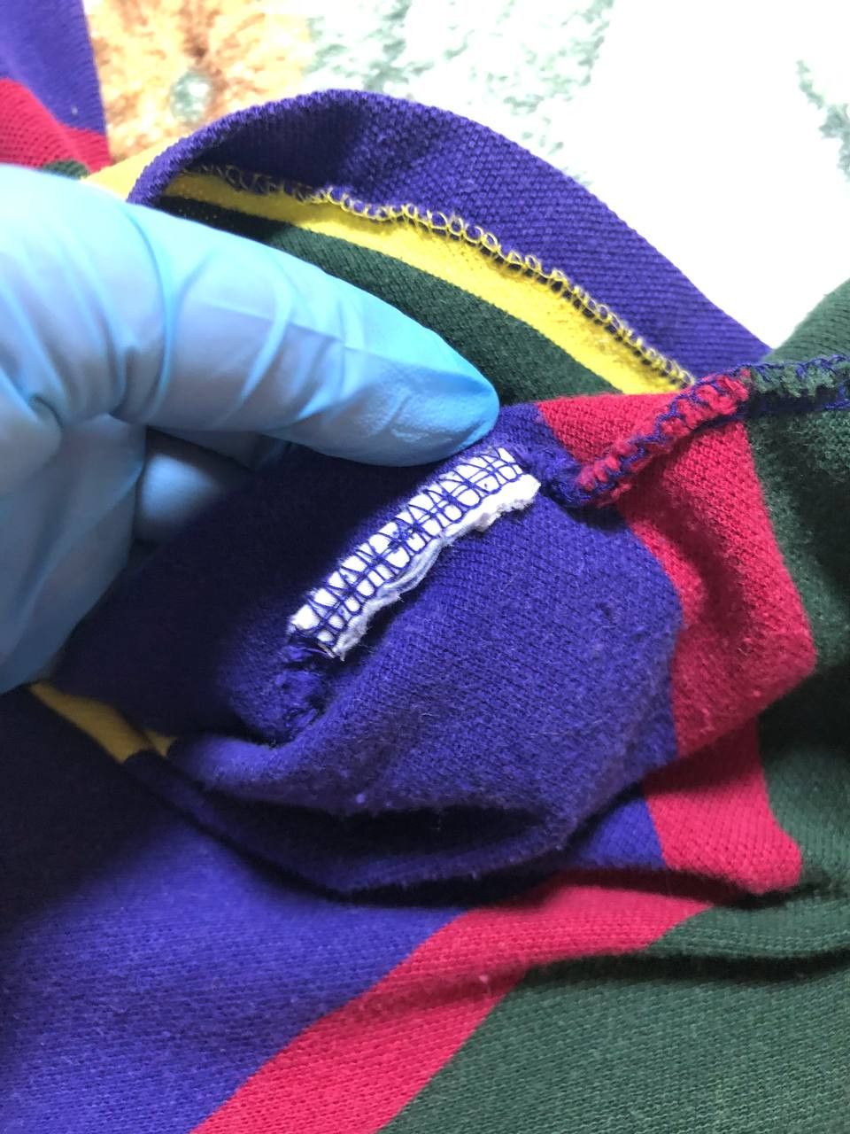 Polo Ralph Lauren Vintage Y2K Polo Ralph Lauren Stripped Polo Tee Size US XXL / EU 58 / 5 - 10 Thumbnail
