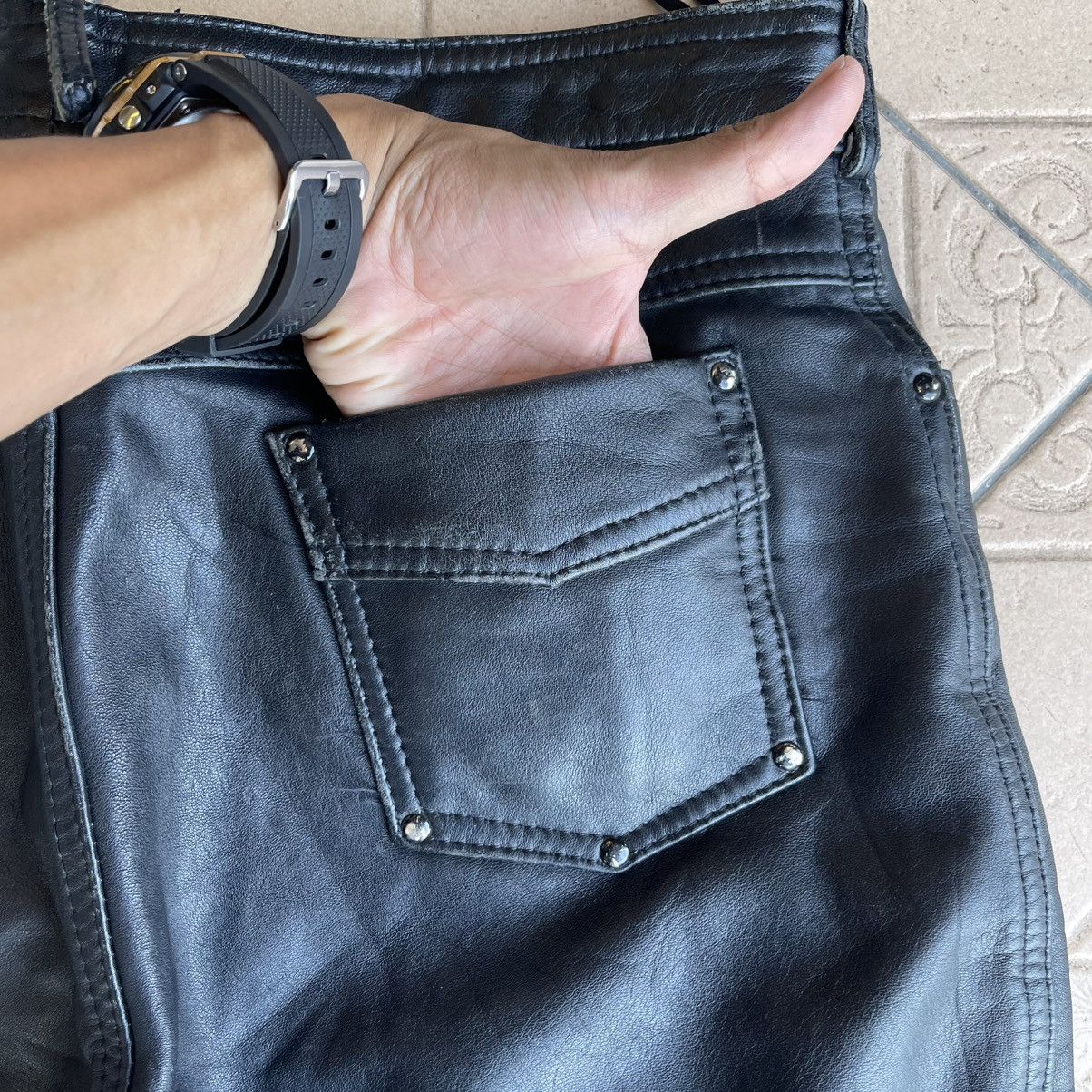 Japanese Brand Leather Pants Size 34 Size US 34 / EU 50 - 17 Thumbnail