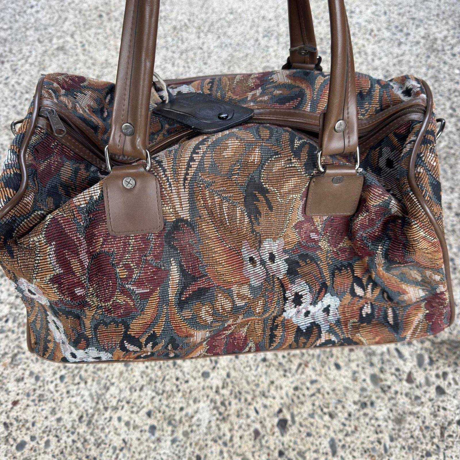 Givenchy Vintage 90s givenchy floral duffle Size ONE SIZE - 3 Thumbnail
