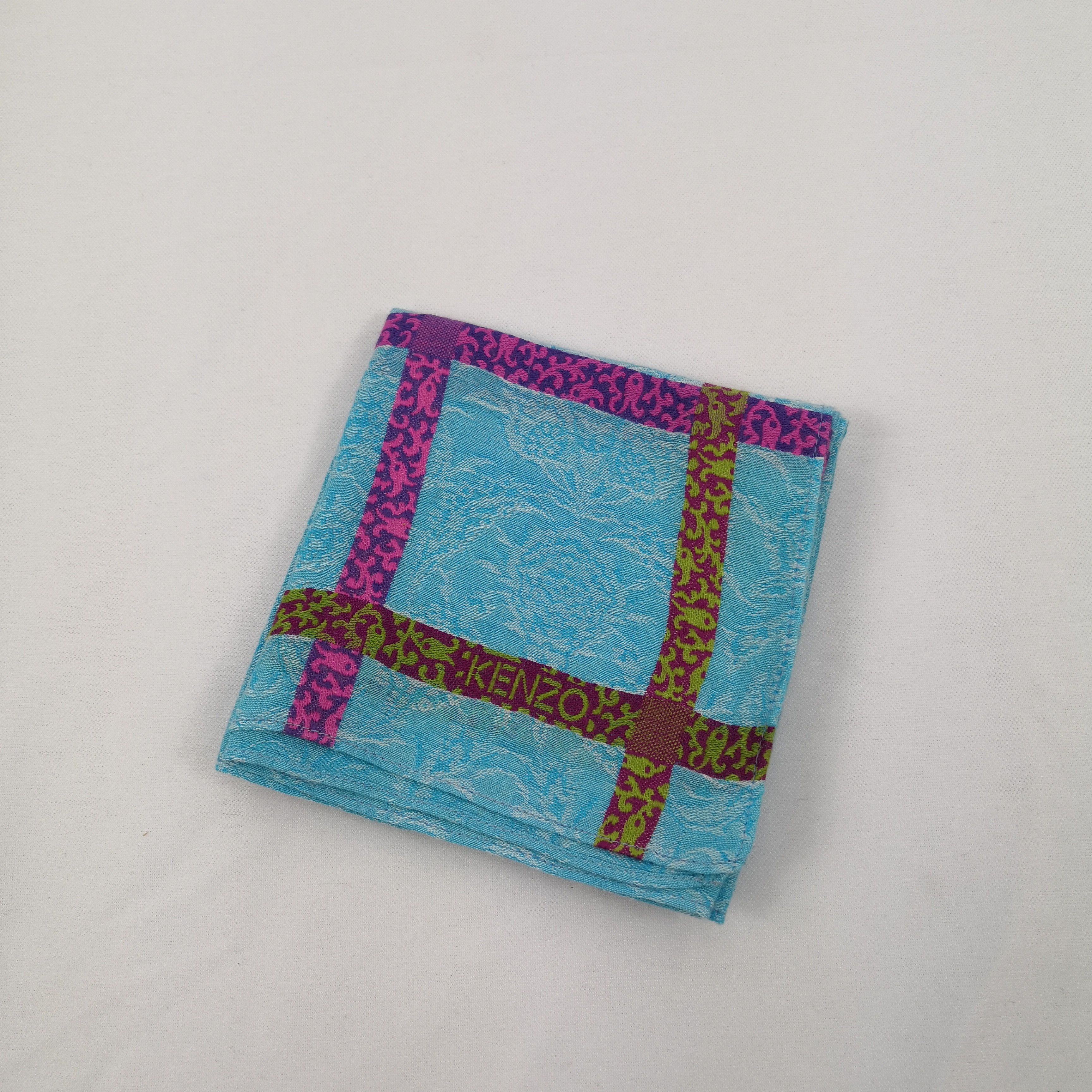 Kenzo Vintage Kenzo Handkerchief Neckerchief Bandana - AC71922 Size ONE SIZE - 4 Thumbnail
