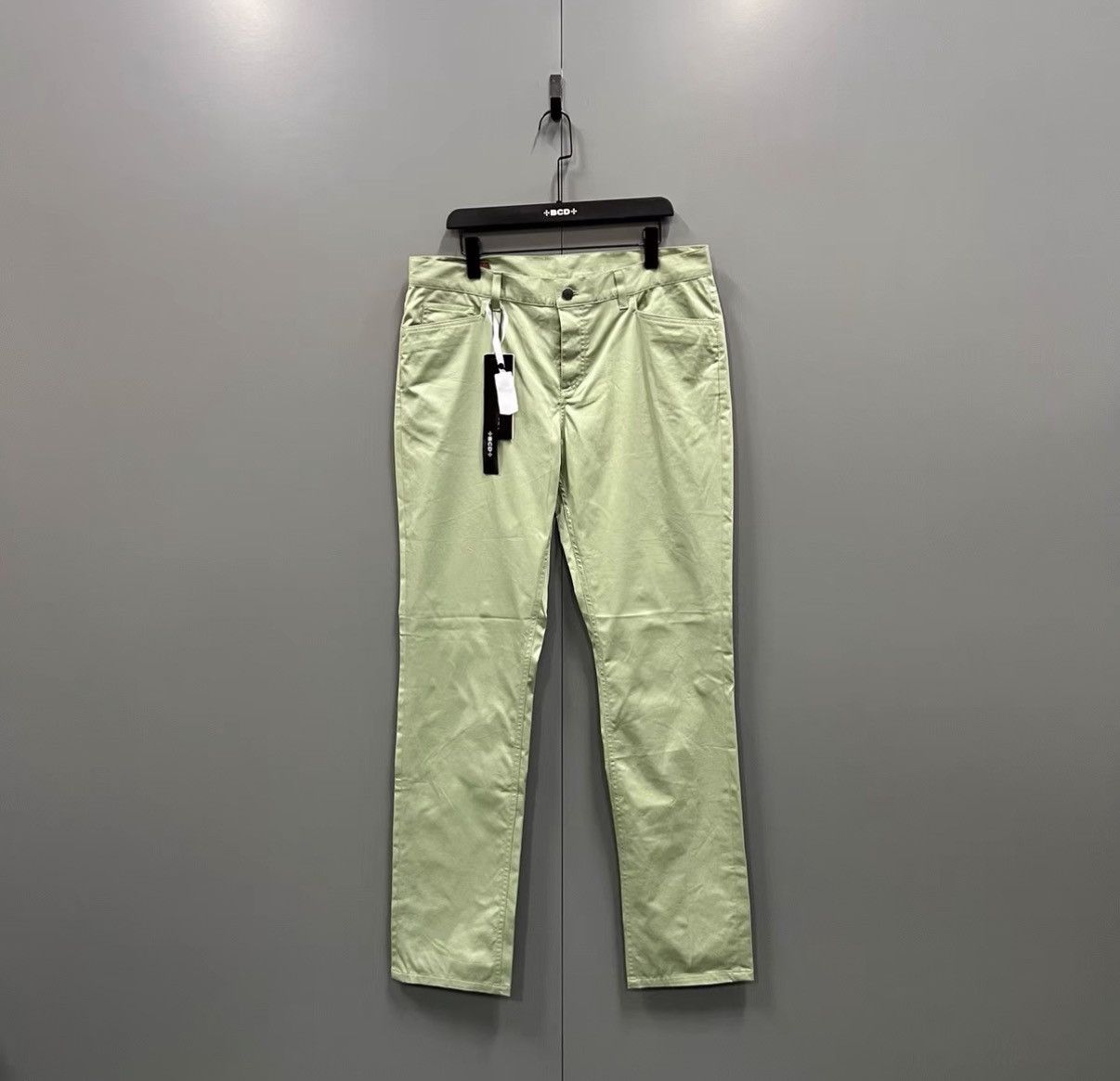 Hermes Hermès Light Green Straight-leg Pants J41 Size US 30 / EU 46 - 1 Thumbnail