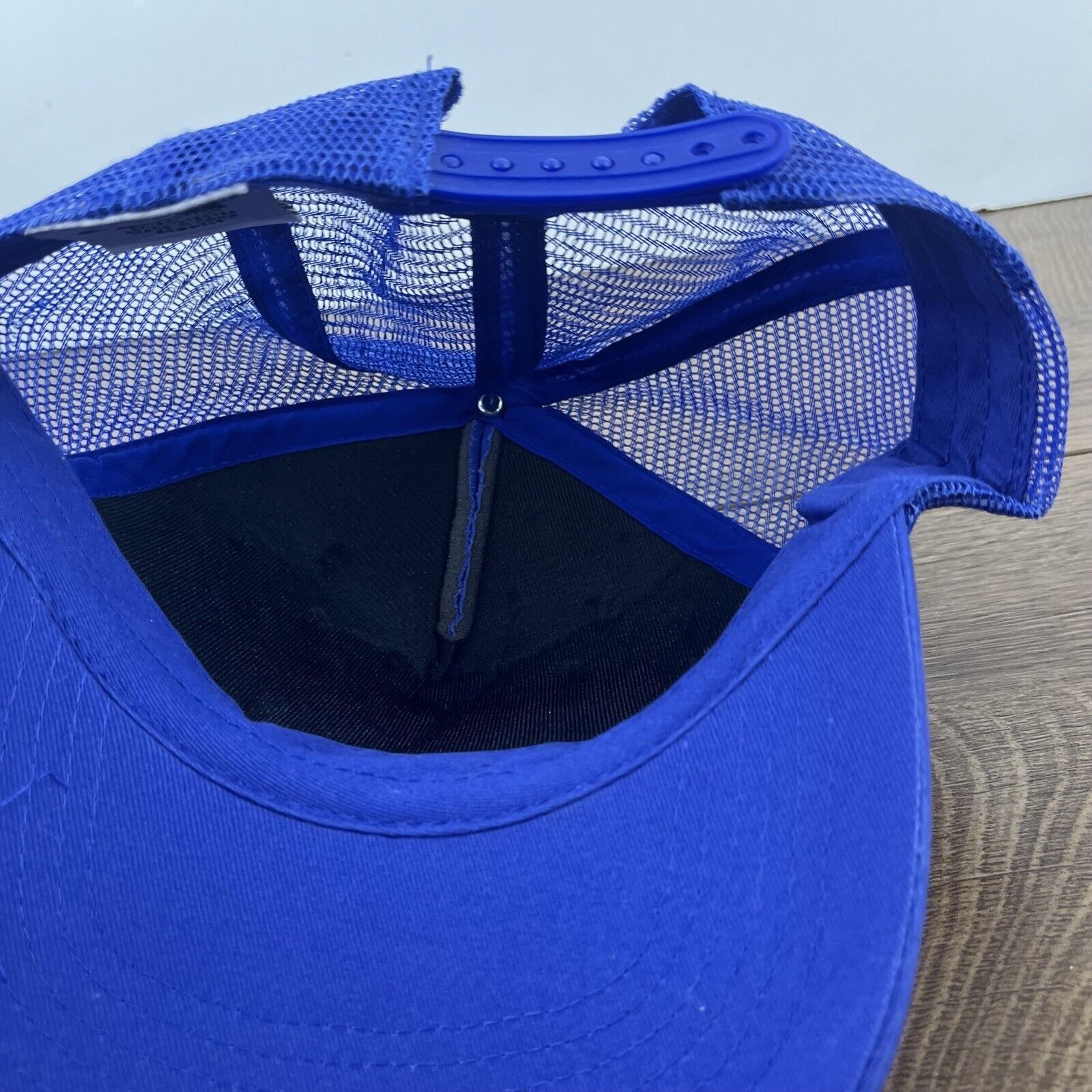 Other Community Credit Union Snapback Hat Blue Adjustable Hat Blue Size ONE SIZE - 14 Thumbnail