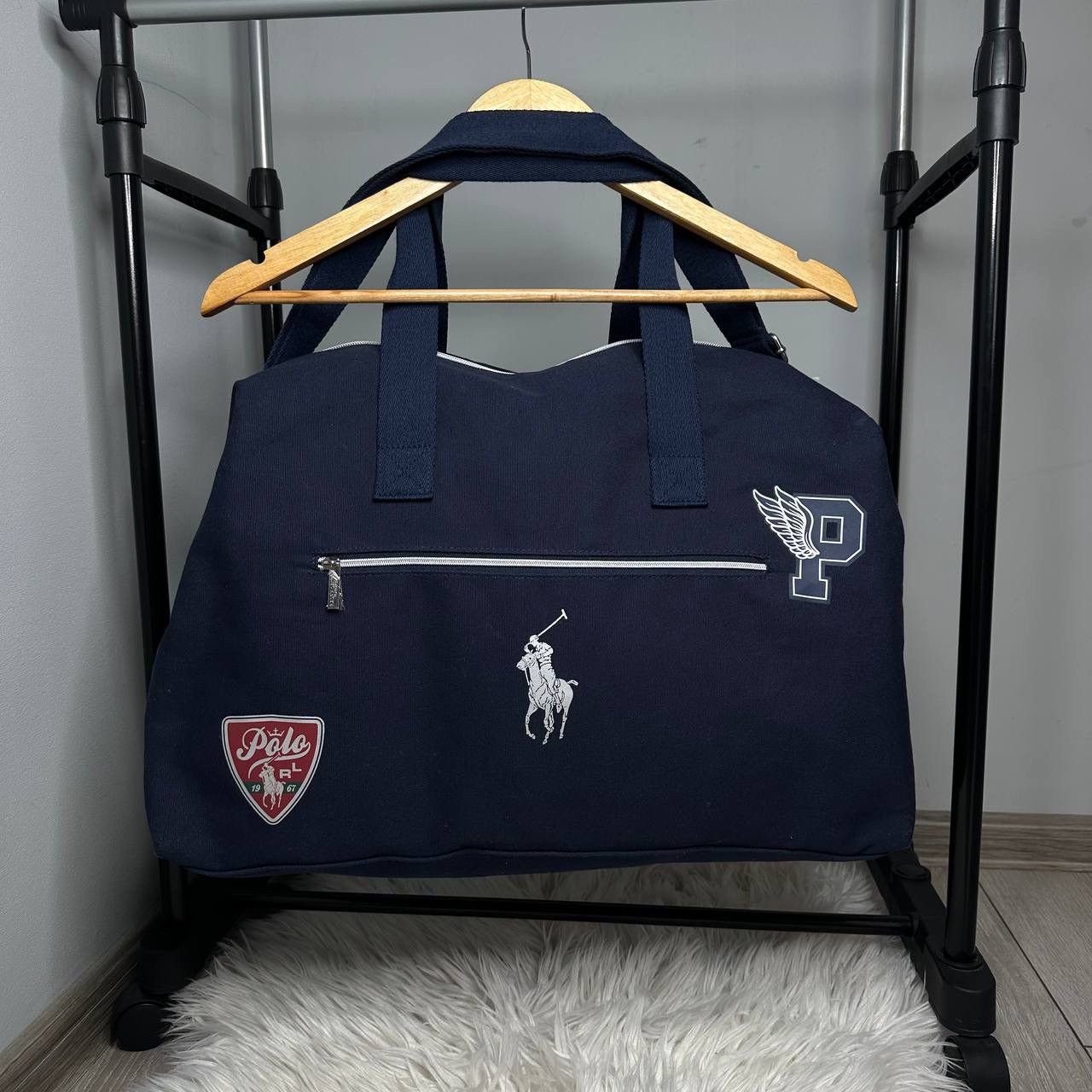 Polo Blue Ralph Lauren Travel Bag POLO Ralph Lauren Navy Blue