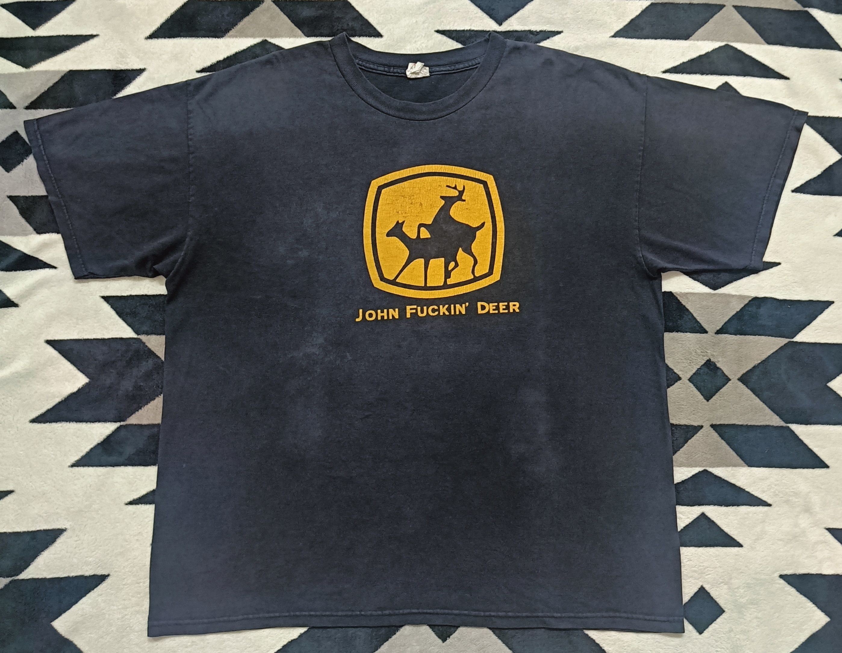 John Deere × Vintage 🔥🔥 Vintage John Deere Fuck Tee Size US XL / EU 56 / 4 - 2 Thumbnail